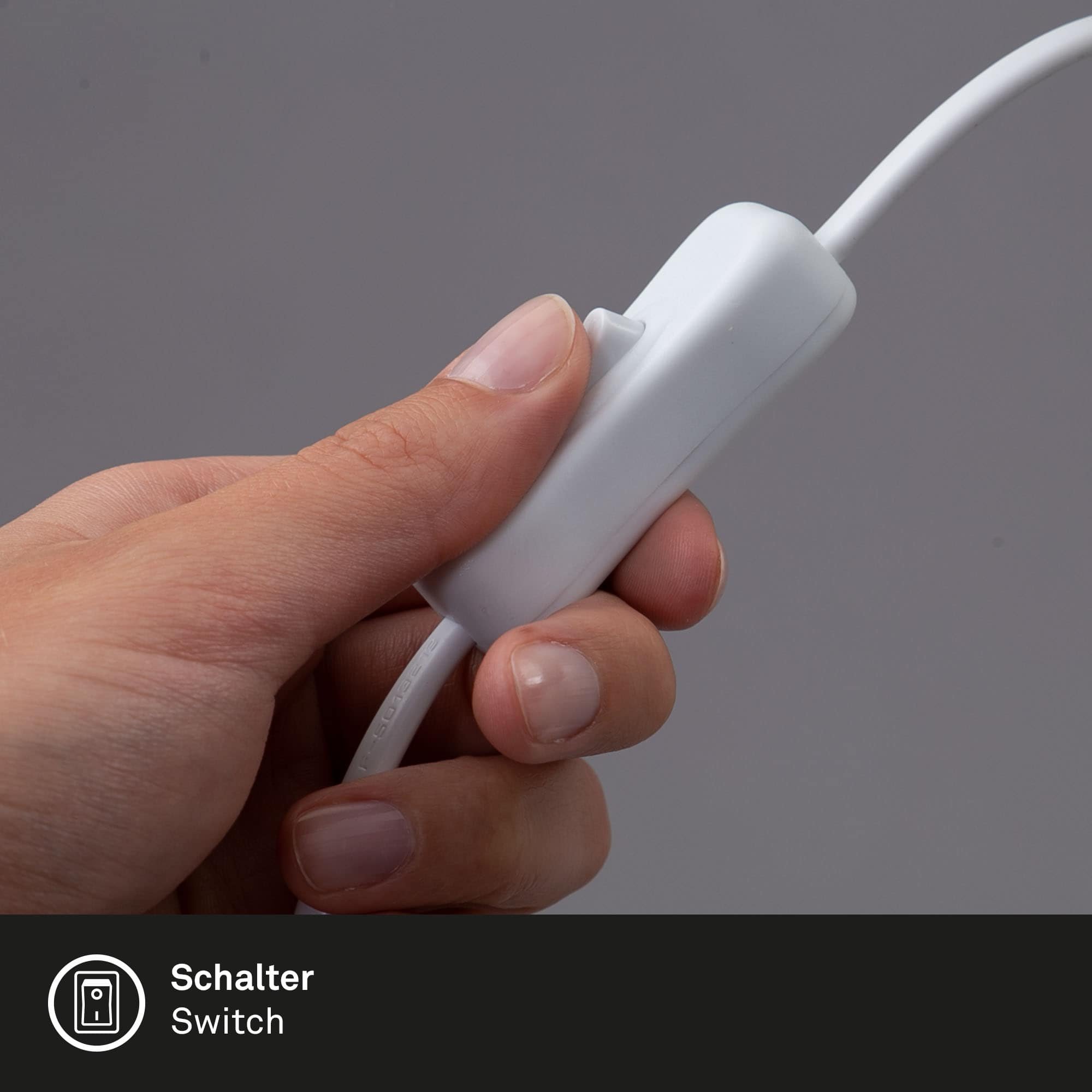 BRI 2600-016 Svítidlo se svorkou pr. 1x E27 10W bílé - BRILONER (obrázek 3)