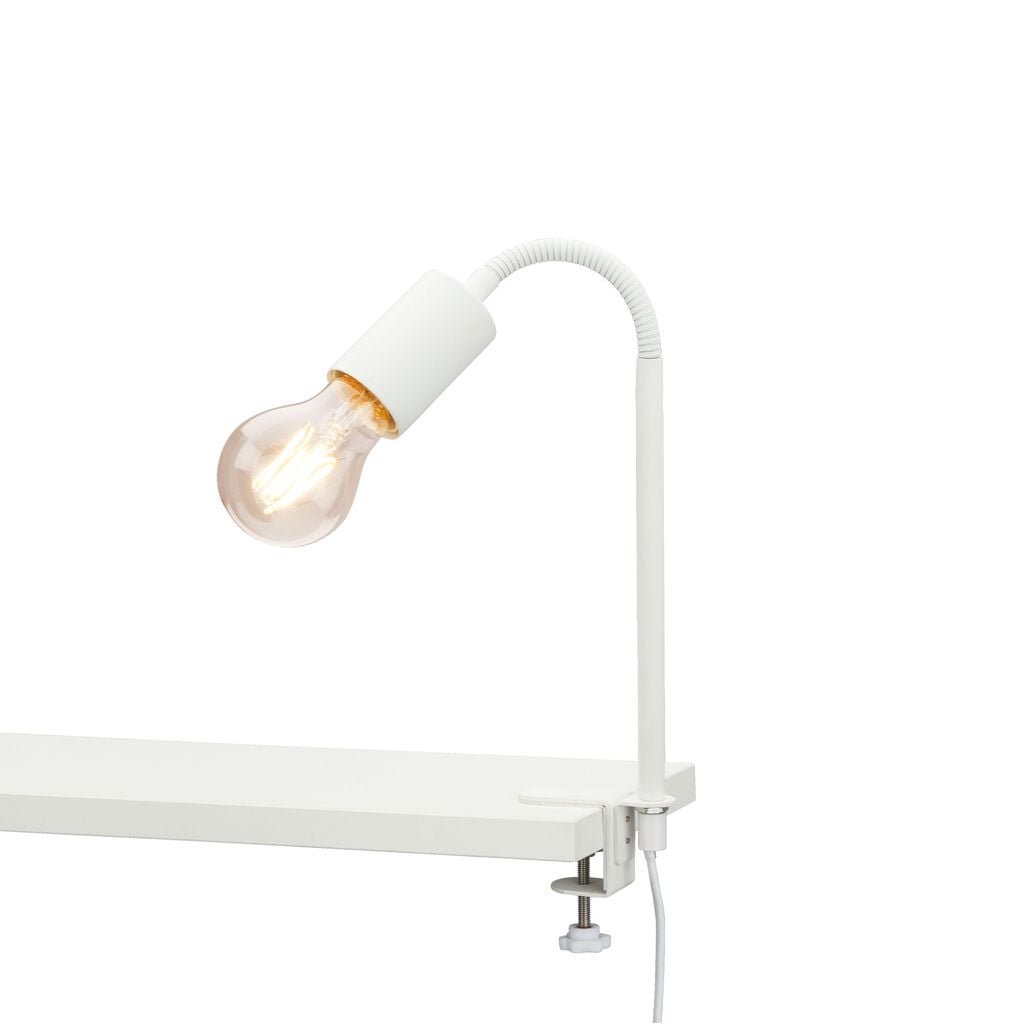 BRI 2600016 Svítidlo se svorkou pr. 1x E27 10W bílé (starý kód: BRI 2600-016) - BRILONER