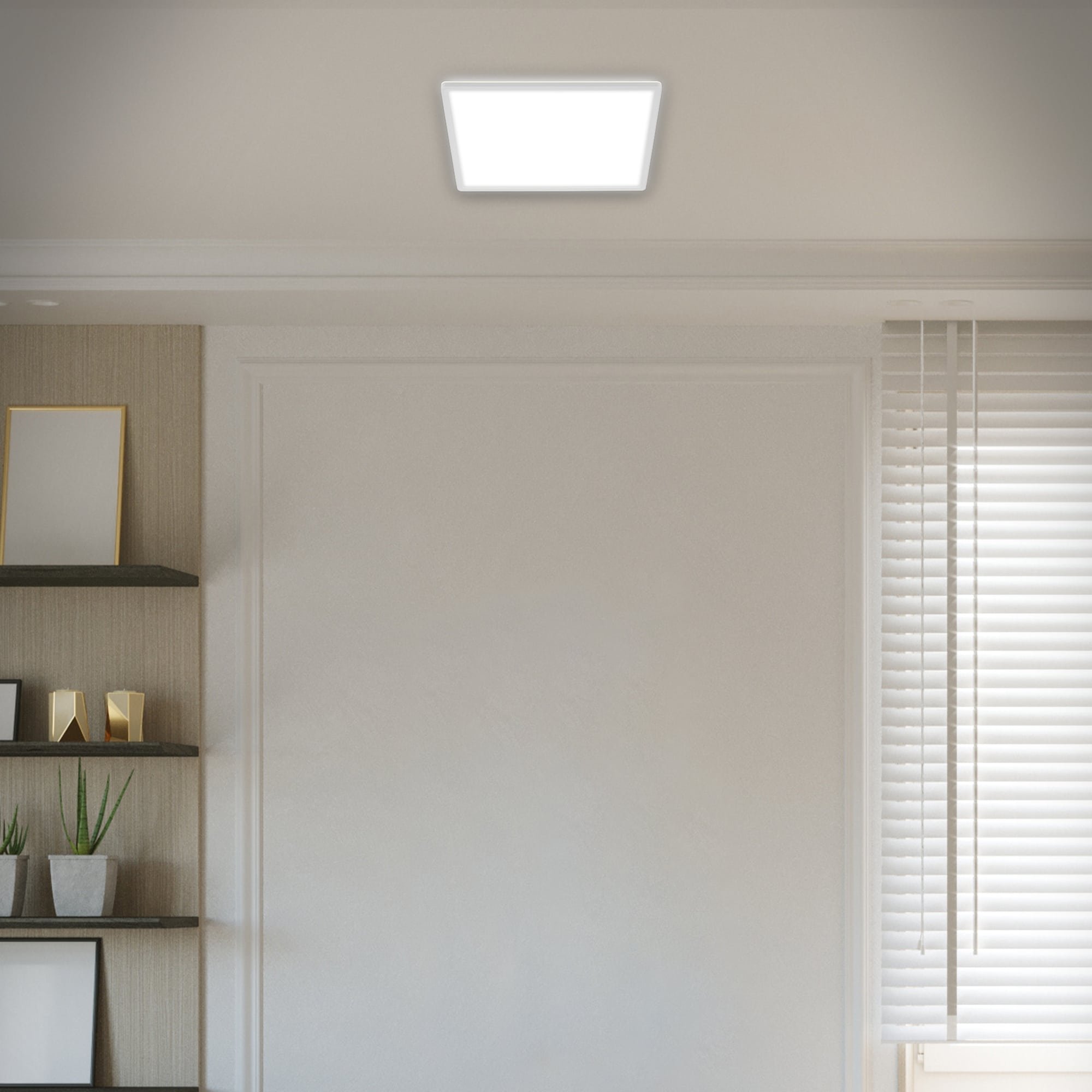 BRILO 7156-416 Slim svítidlo LED panel, 29,3 cm, 2400 lm, 18 W, bílé - BRILO (obrázek 3)