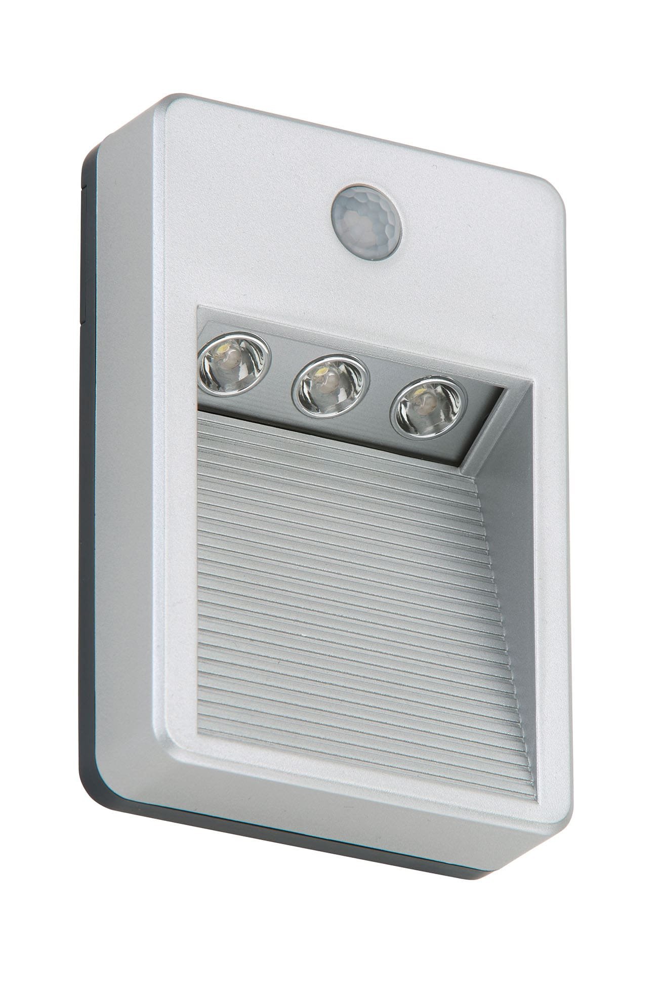 BRI 2278-031 LED venkovní svítidlo s čidlem 12,6 cm 3x0,06W 5lm titan - BRILONER