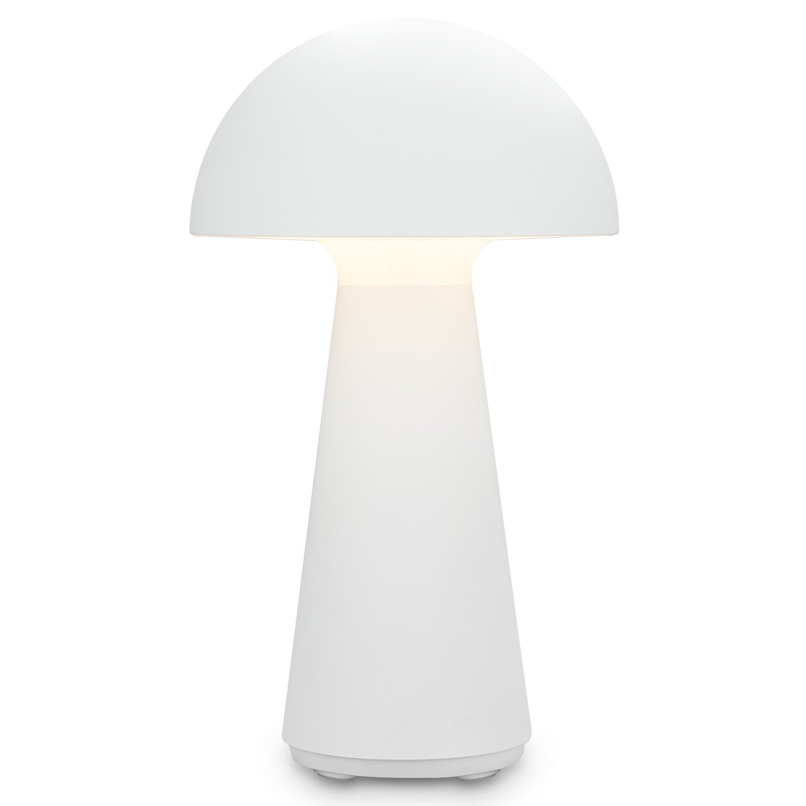 BRILO 7421016 LED nabíjecí stolní lampa 28 cm 2,6W 300lm bílé - BRILO