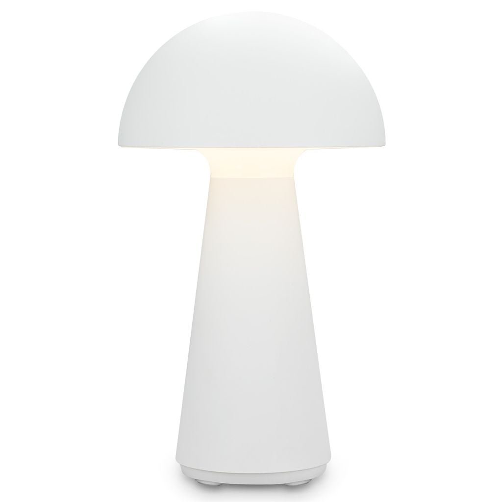 BRILO 7421016 LED nabíjecí stolní lampa 28 cm 2,6W 300lm bílé - BRILO