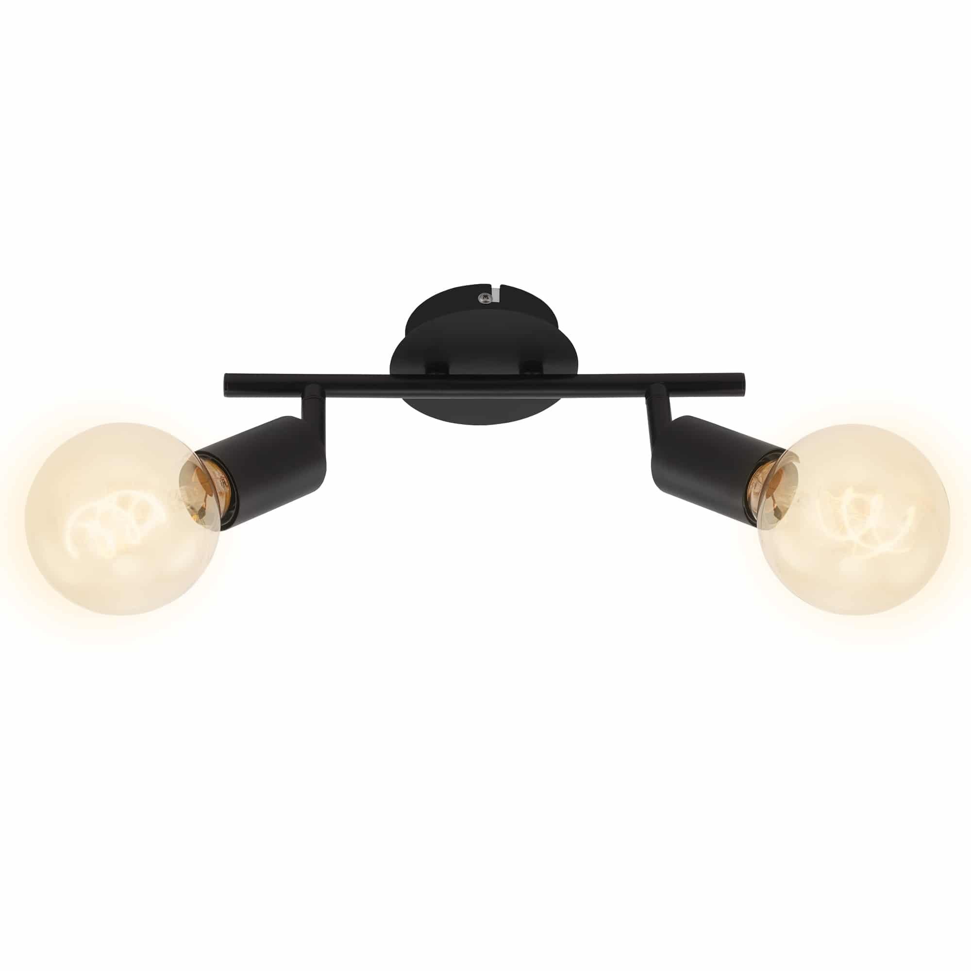 BRI 2868-025 Bodové svítidlo 27,5 cm 2x E27 60W černá - BRILONER