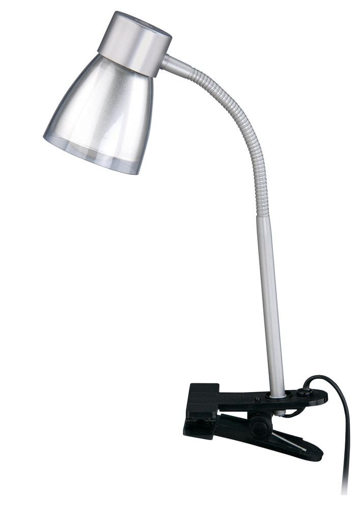 BRI 2687010P Flexibilní svítidlo se svorkou 35 cm 1x E14 40W titan (starý kód: BRI 2687-010P) - BRILONER