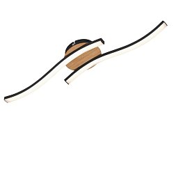 Obrázek pro produkt LED nástěnné a stropní svítidlo, 55,5 cm, 12 W, černá (starý kód: BRILO 3449-014) - BRILO