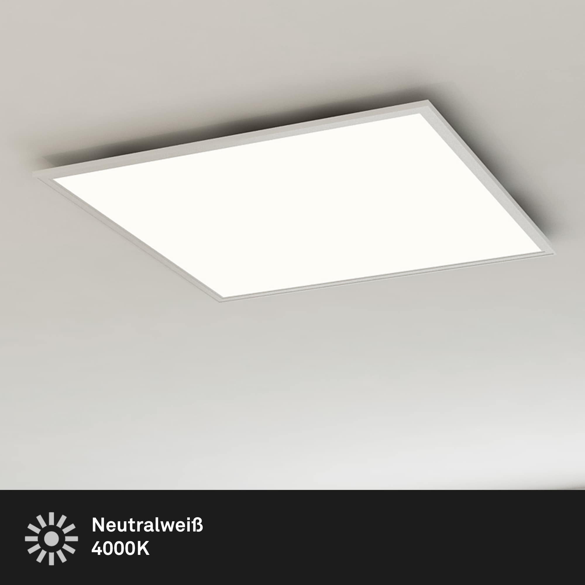 BRILO 7191-016 Svítidlo LED panel, 29,5 cm, 1300 lm, 12 W, bílé - BRILO (obrázek 3)