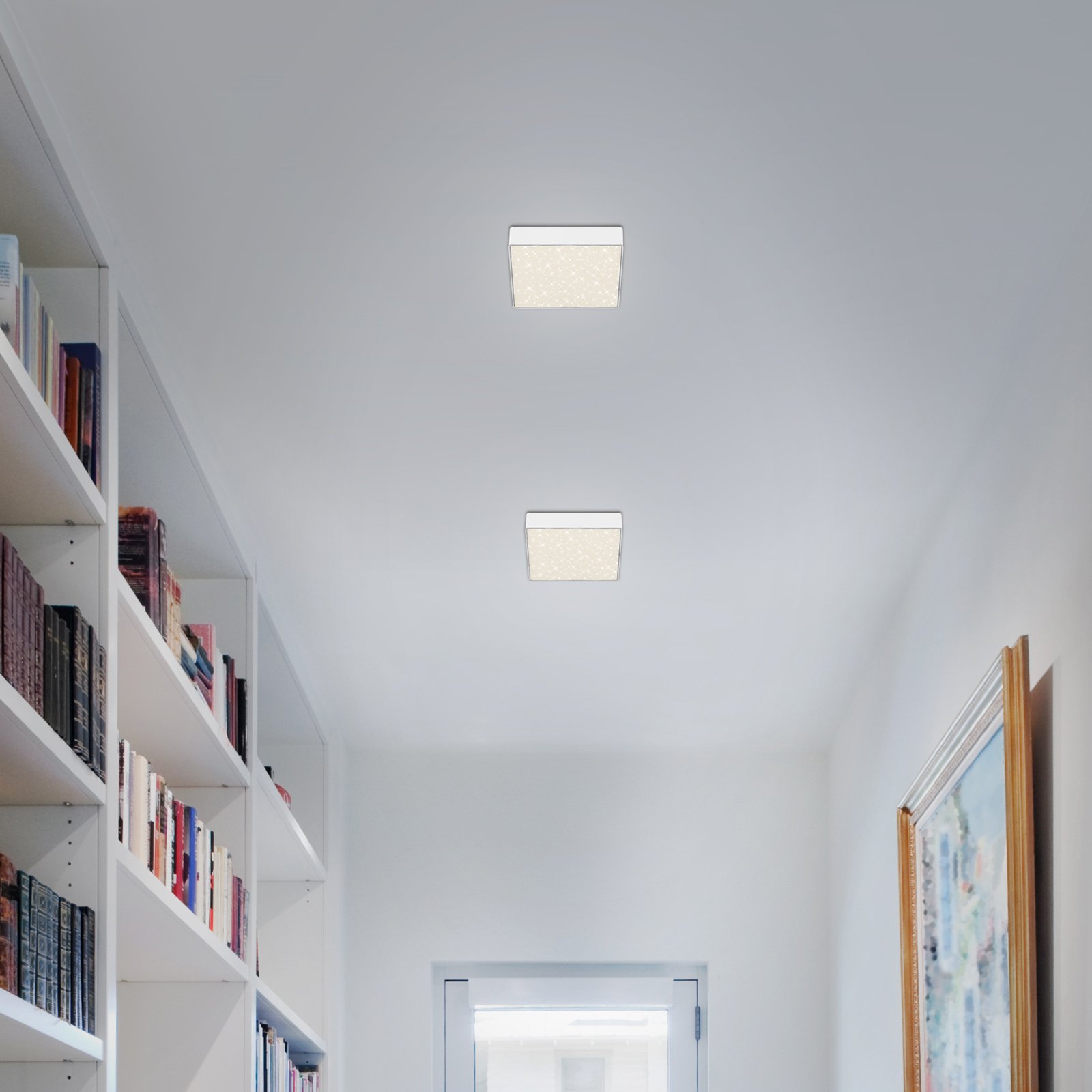 BRI 7076-416 LED stropní svítidlo hvězdné nebe, 15,7 cm, 11 W, bílé - BRILONER (obrázek 3)