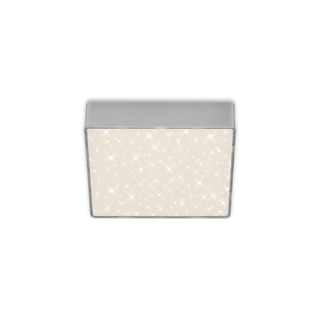 BRI 7076414 LED stropní svítidlo hvězdné nebe, 15,7 cm, 11 W, stříbrná (starý kód: BRI 7076-414) - BRILONER