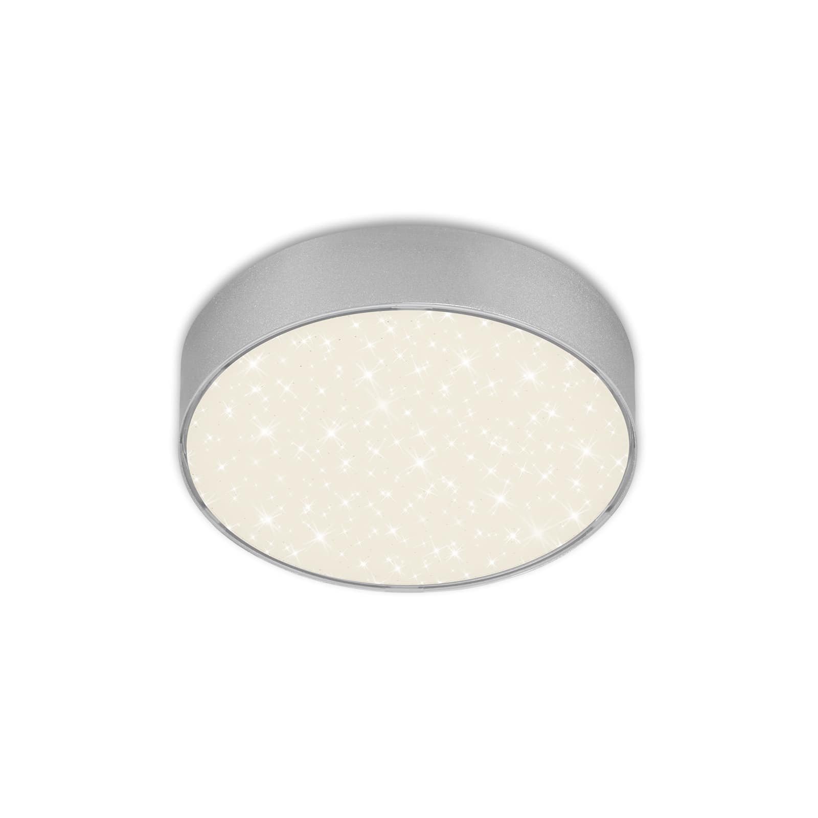 BRI 7072-414 LED stropní svítidlo hvězdné nebe, pr. 15,7 cm, 11 W, stříbrná - BRILONER