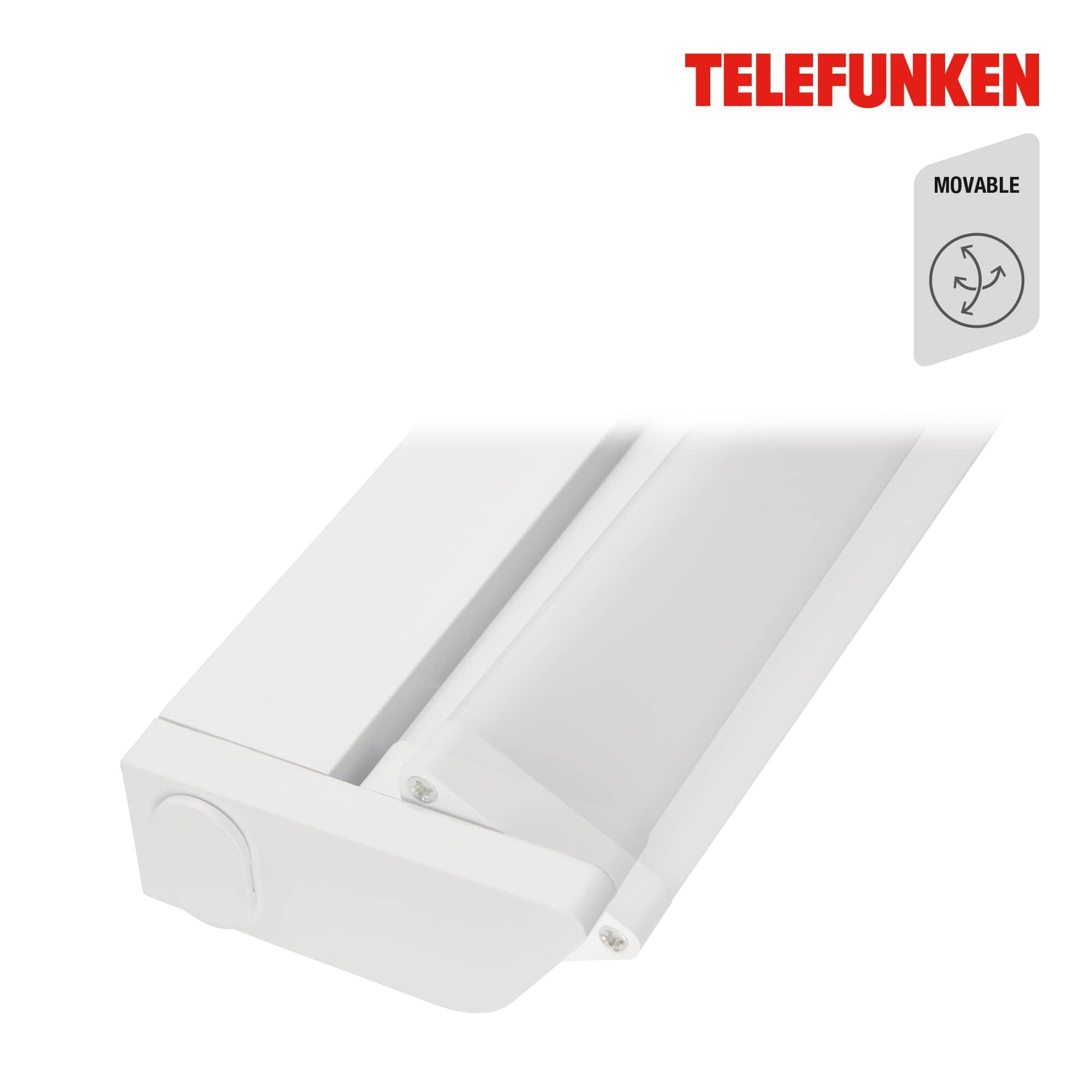 TF 600106TF TELEFUNKEN LED skříňkové svítidlo, 55 cm, 8,5 W, bílé - BRILONER (obrázek 4)