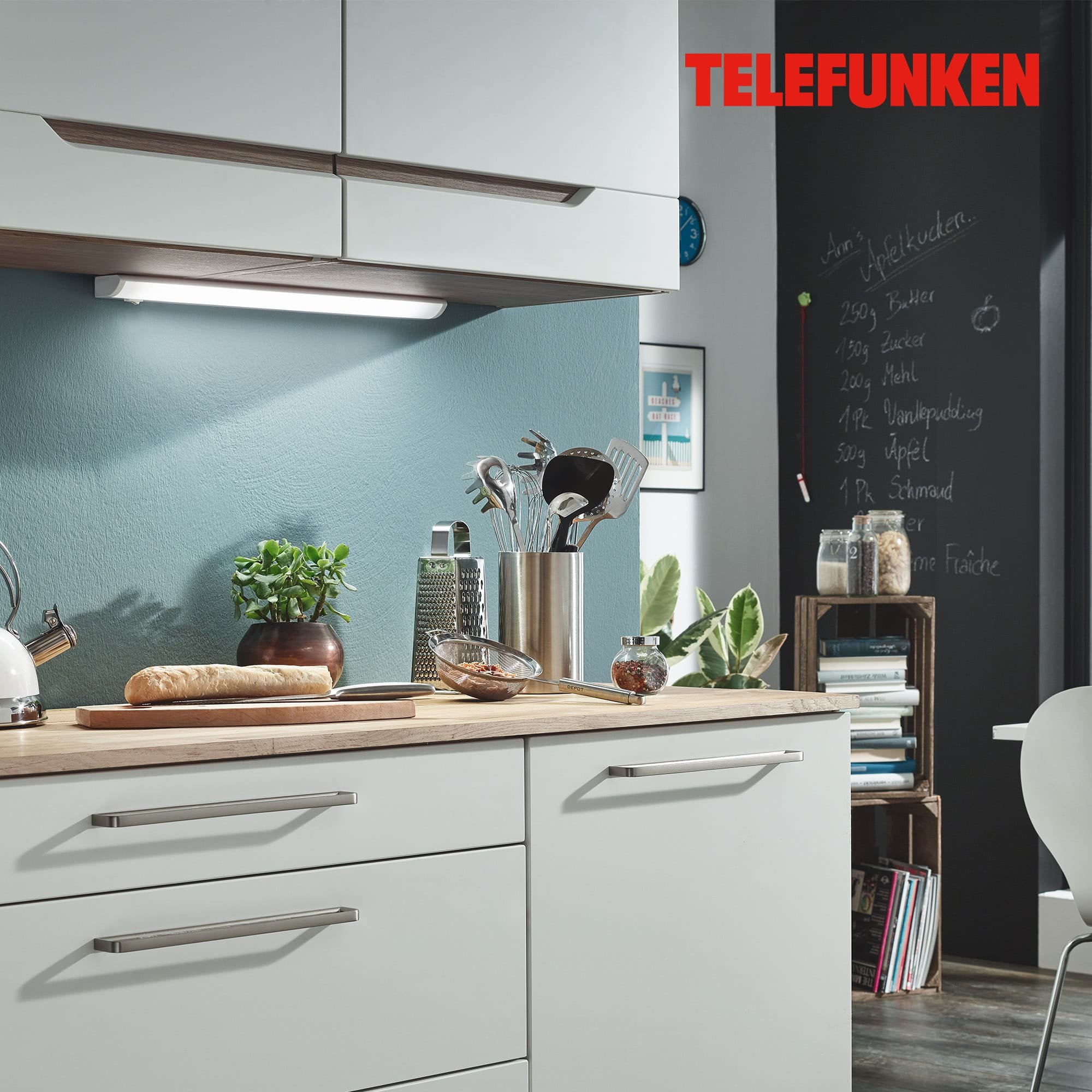 TF 600106TF TELEFUNKEN LED skříňkové svítidlo, 55 cm, 8,5 W, bílé - BRILONER (obrázek 5)