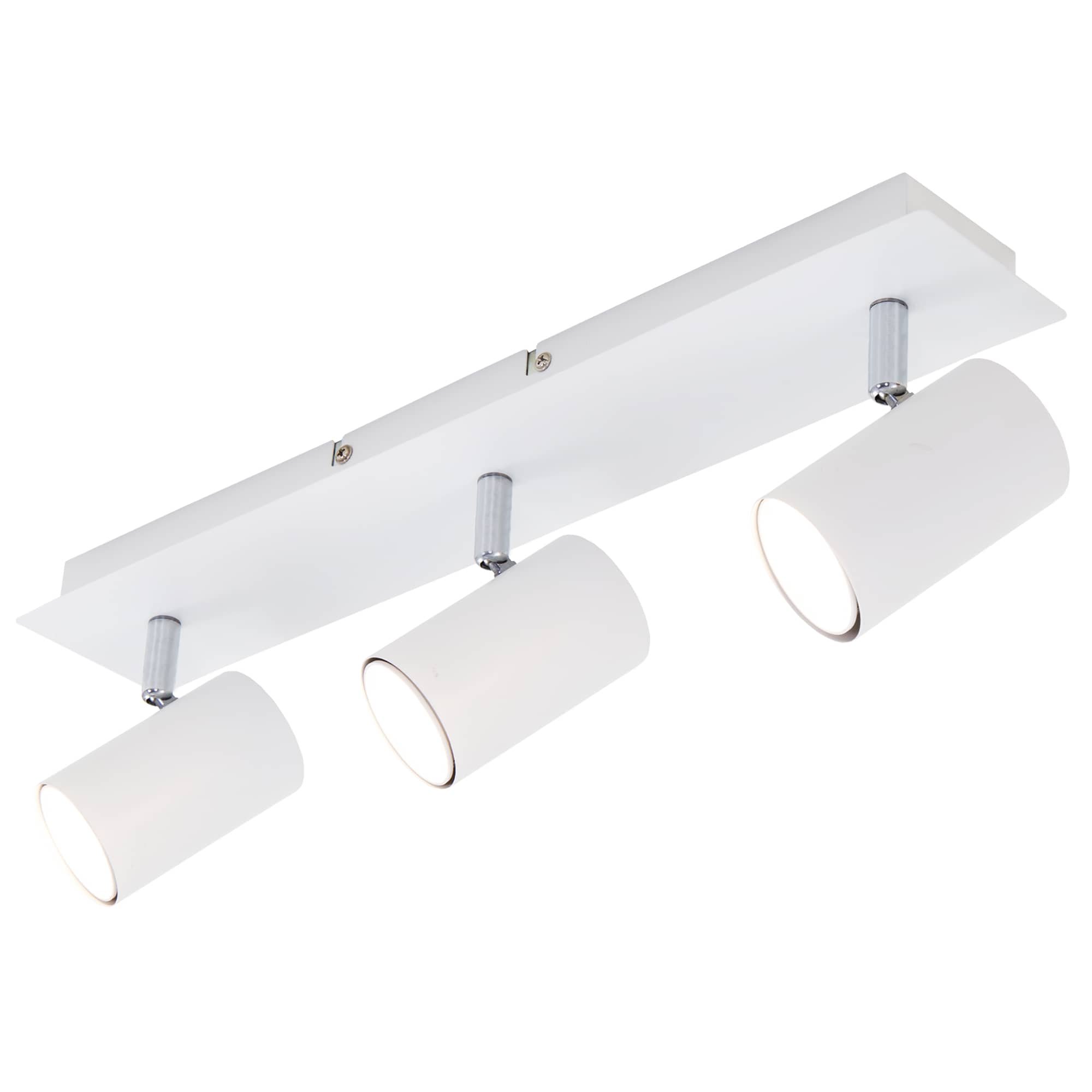 BRILO 2857-036 Bodové svítidlo 45 cm 3xGU10 40W bílé - BRILO