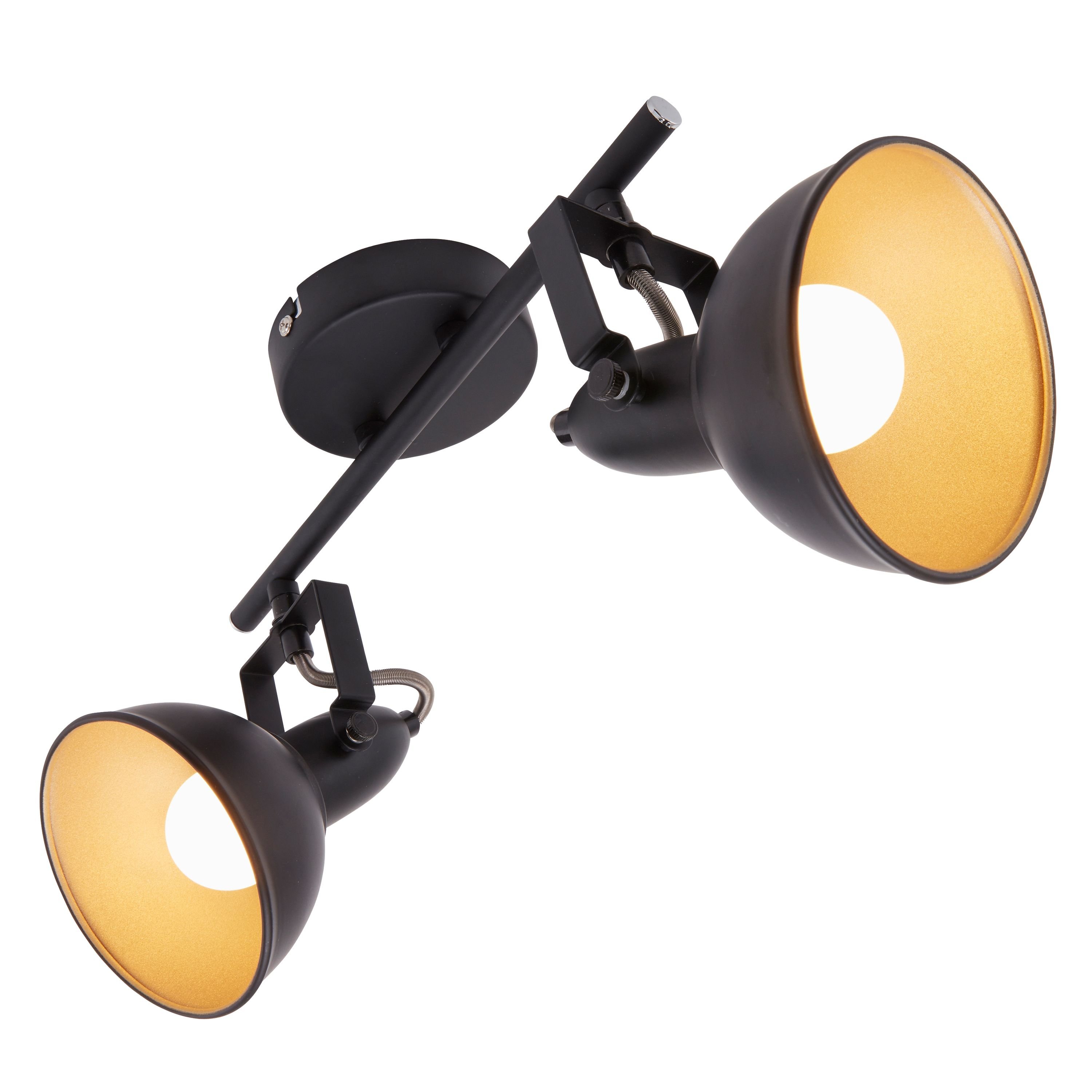 BRILO 2049-025 Bodové svítidlo 30,4 cm 2x E14 40W černá - BRILO (obrázek 3)