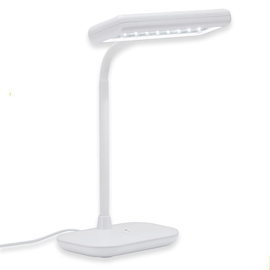 BRILO 7488-016 LED stolní lampa, 44 cm, 7,5 W, bílé - BRILO