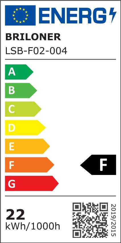 BRILO 7067-015 Slim svítidlo LED panel, 100 cm, 22 W, černá - BRILO (obrázek 2)