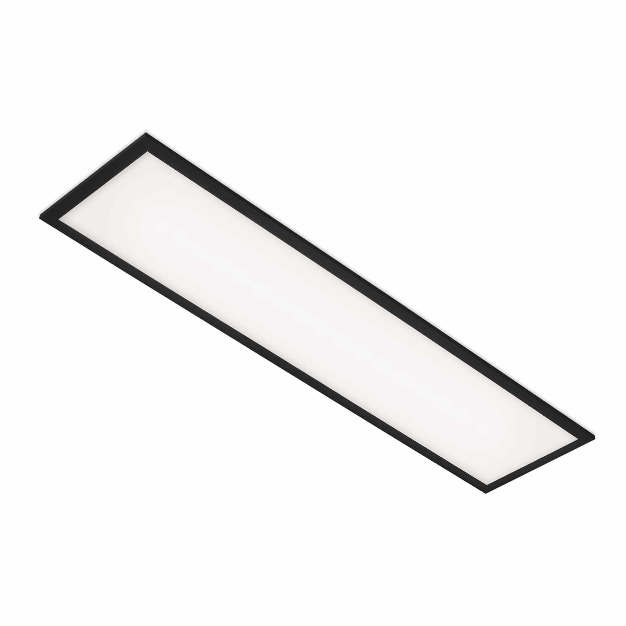 BRILO 7067-015 Slim svítidlo LED panel, 100 cm, 22 W, černá - BRILO