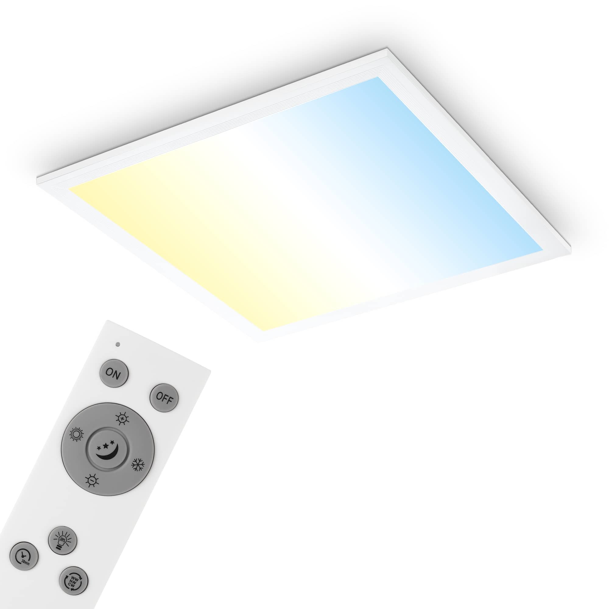 BRILO 7093016 CCT svítidlo LED panel 38 cm 21 W 2200lm bílé - BRILO
