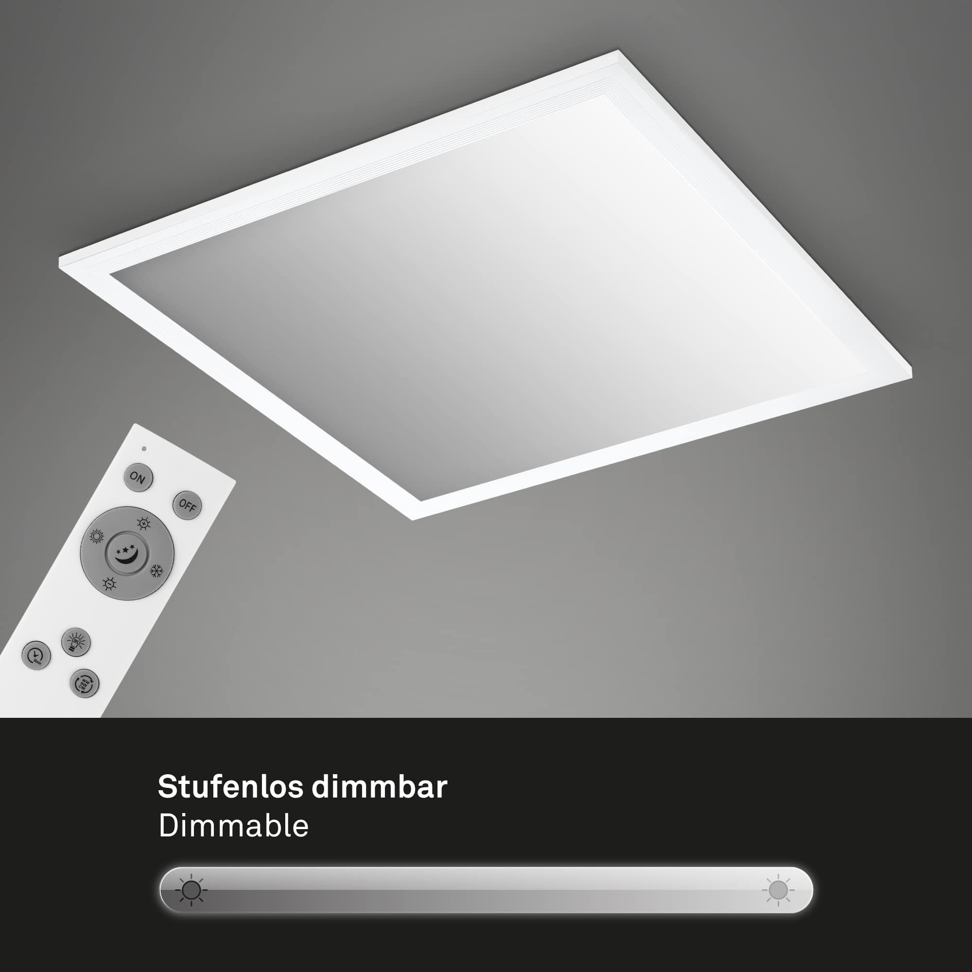 BRILO 7093016 CCT svítidlo LED panel 38 cm 21 W 2200lm bílé - BRILO (obrázek 4)