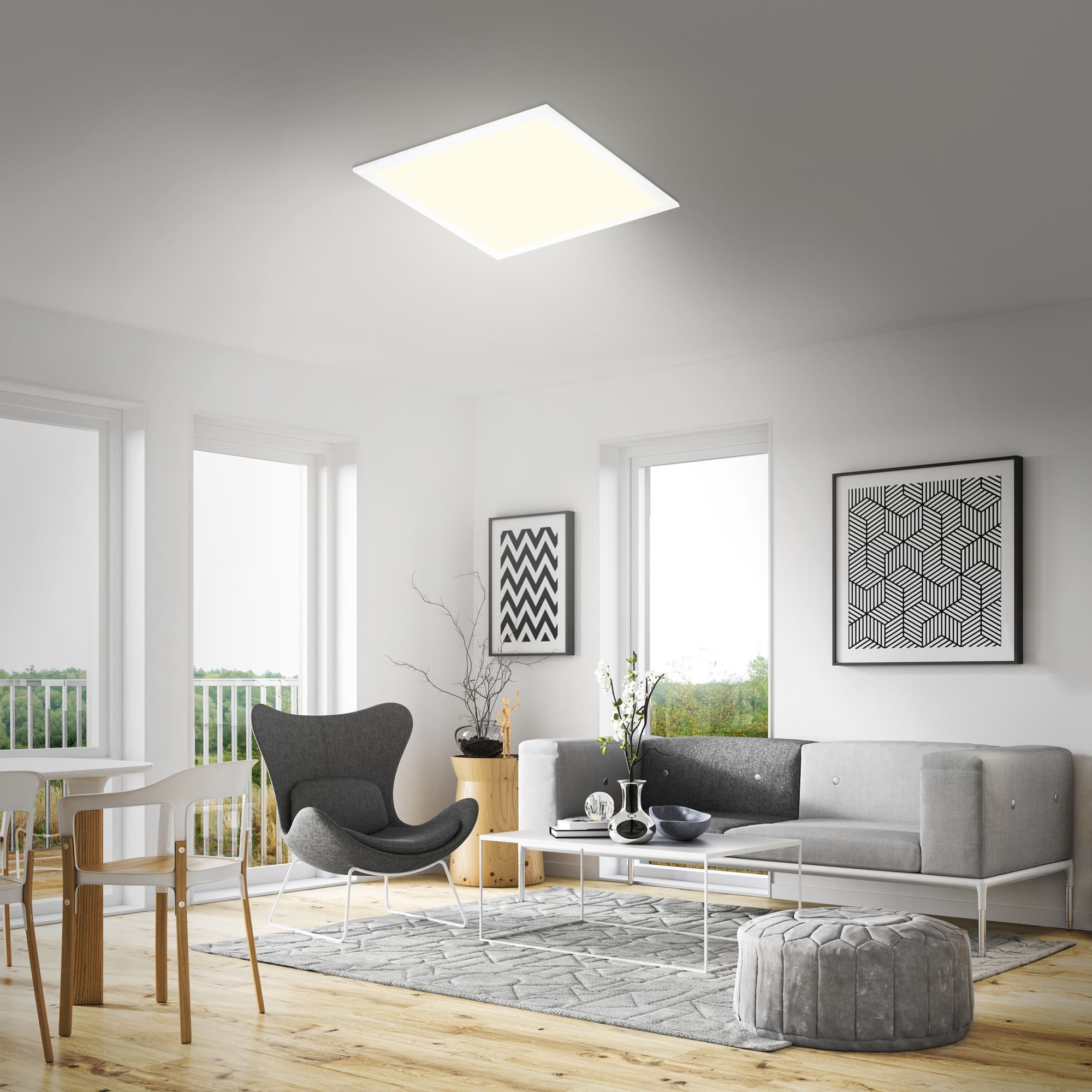 BRILO 7093016 CCT svítidlo LED panel 38 cm 21 W 2200lm bílé - BRILO (obrázek 6)