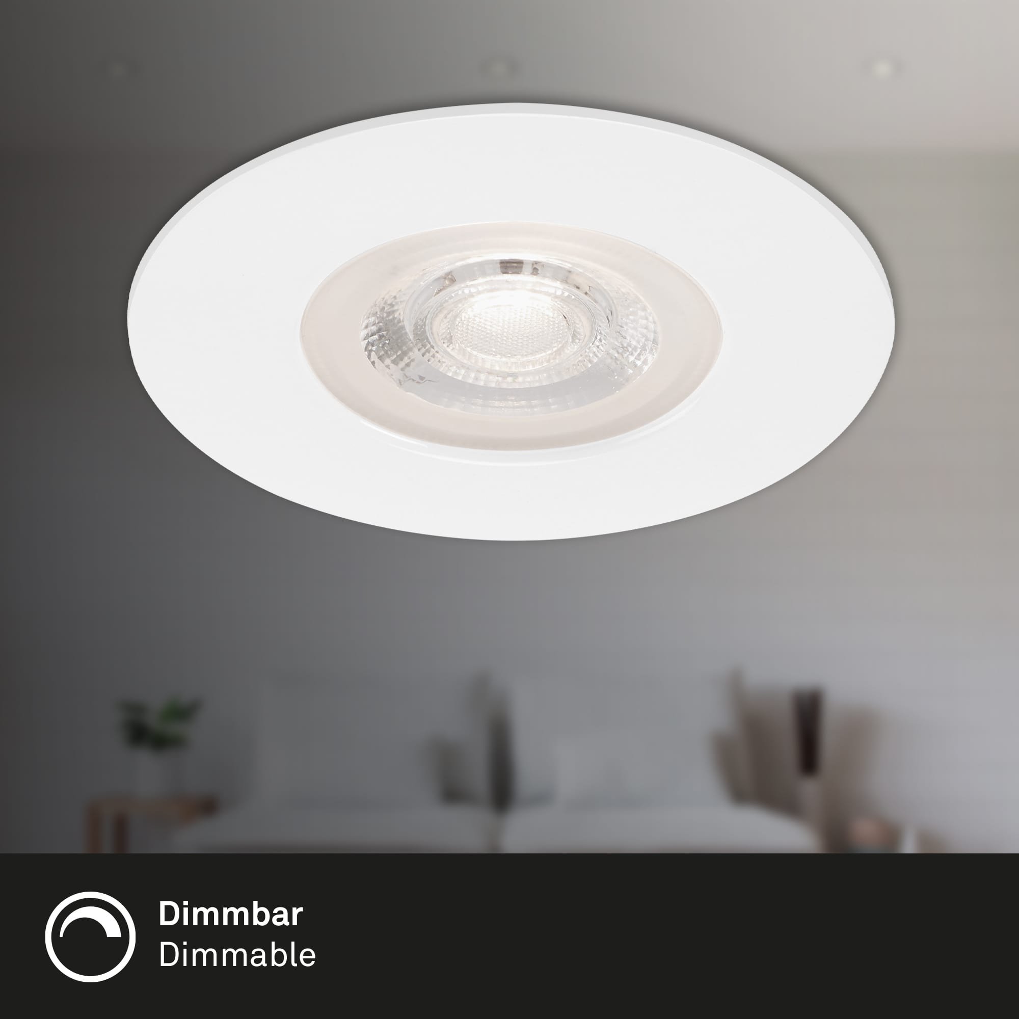 BRI 7047-036 3ks sada LED vestavné svítidlo, pr. 9 cm, 5 W, bílé - BRILONER (obrázek 4)