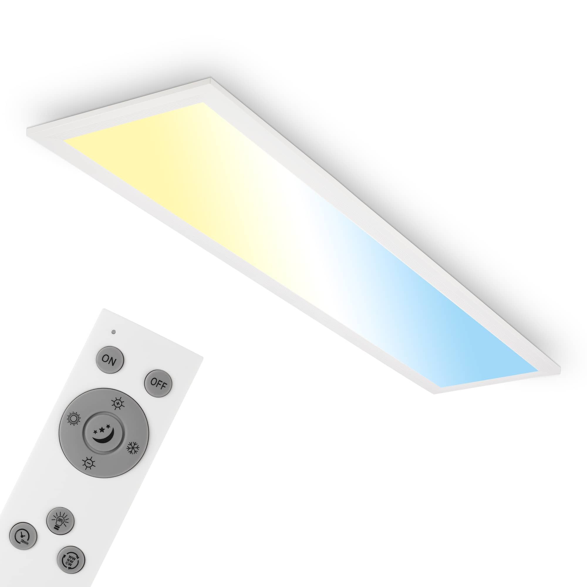Levně BRILO 7399016 CCT svítidlo LED panel 78 cm 24,5 W 2600lm bílé - BRILO