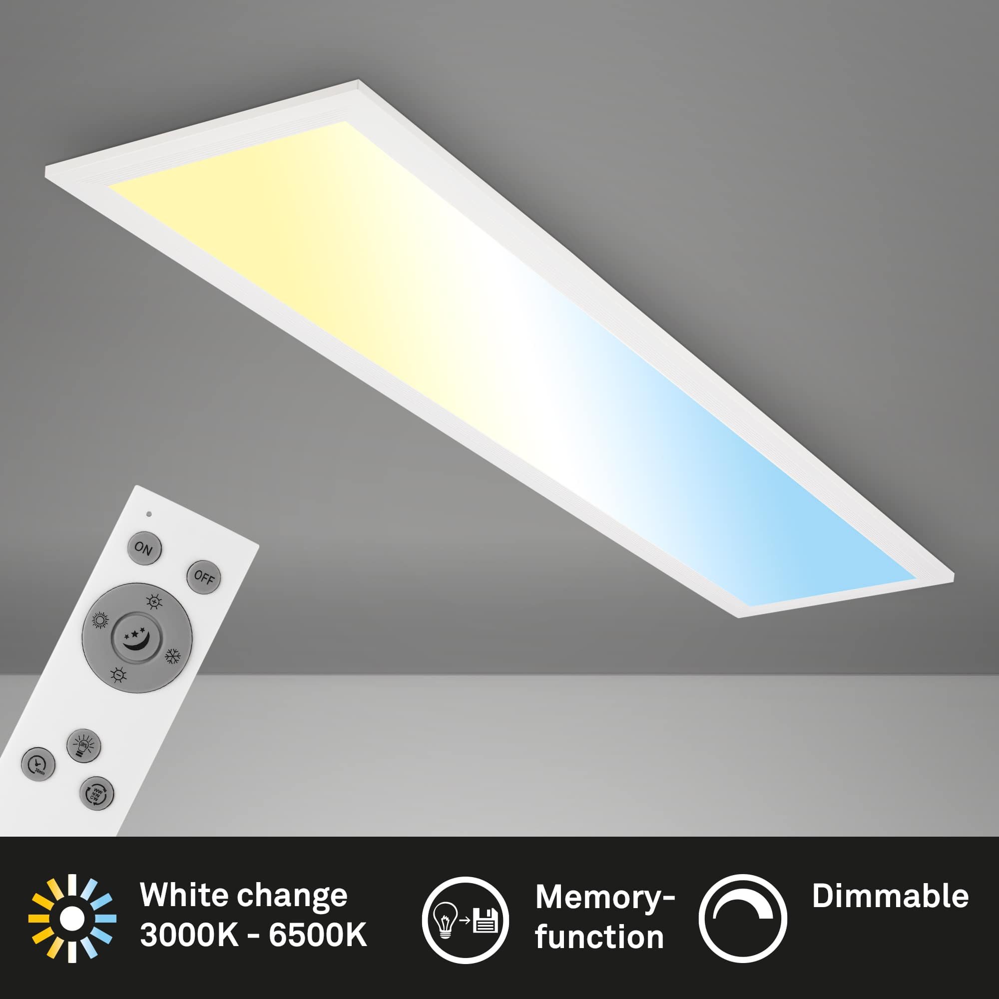 BRILO 7399016 CCT svítidlo LED panel 78 cm 24,5 W 2600lm bílé - BRILO (obrázek 2)