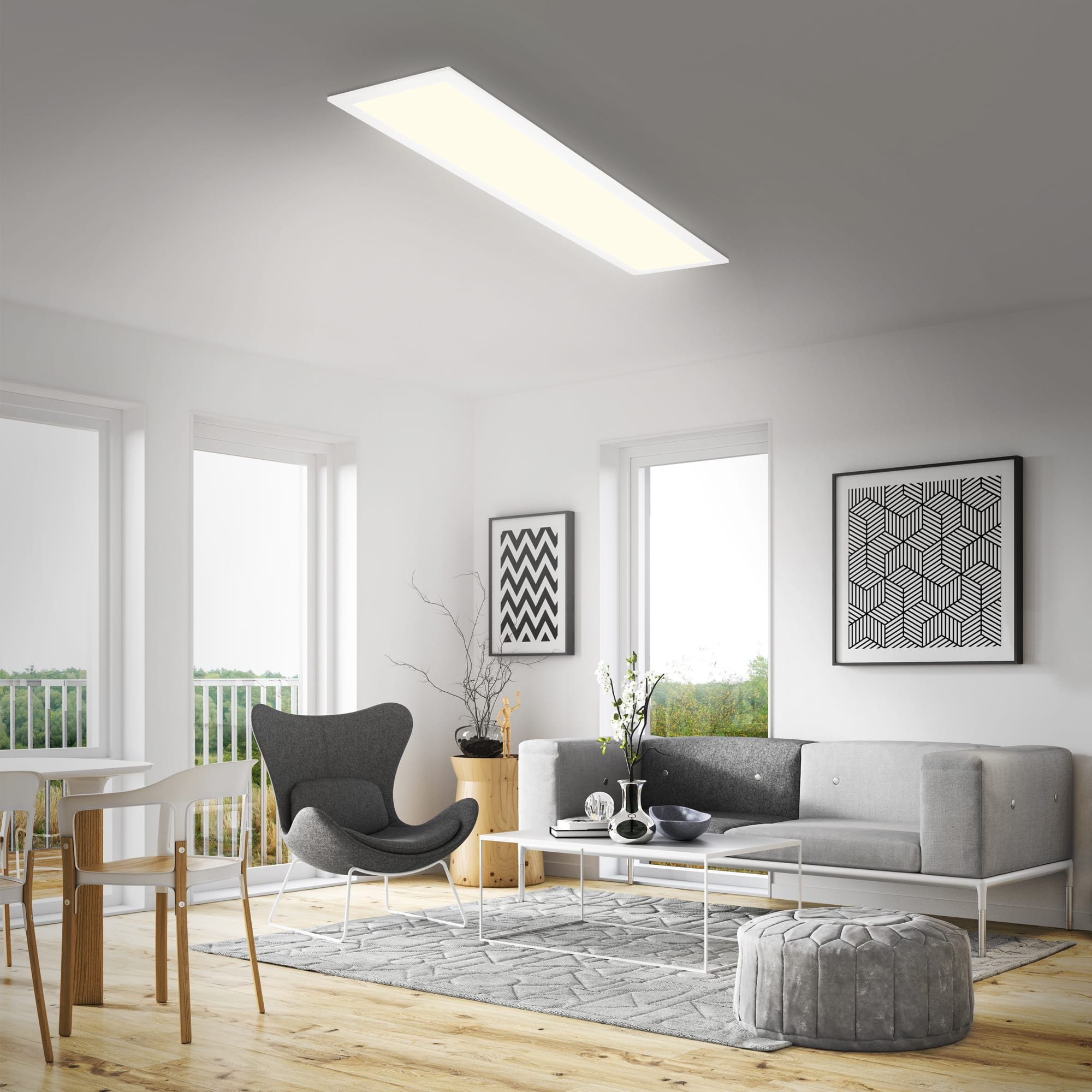 BRILO 7399016 CCT svítidlo LED panel 78 cm 24,5 W 2600lm bílé - BRILO (obrázek 6)