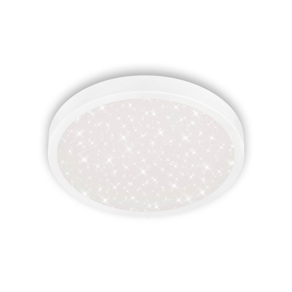 BRILO 3071016 LED stropní svítidlo hvězdné nebe, pr. 38 cm, 24 W, 3000 lm, bílé (starý kód: BRILO 3071-016) - BRILO