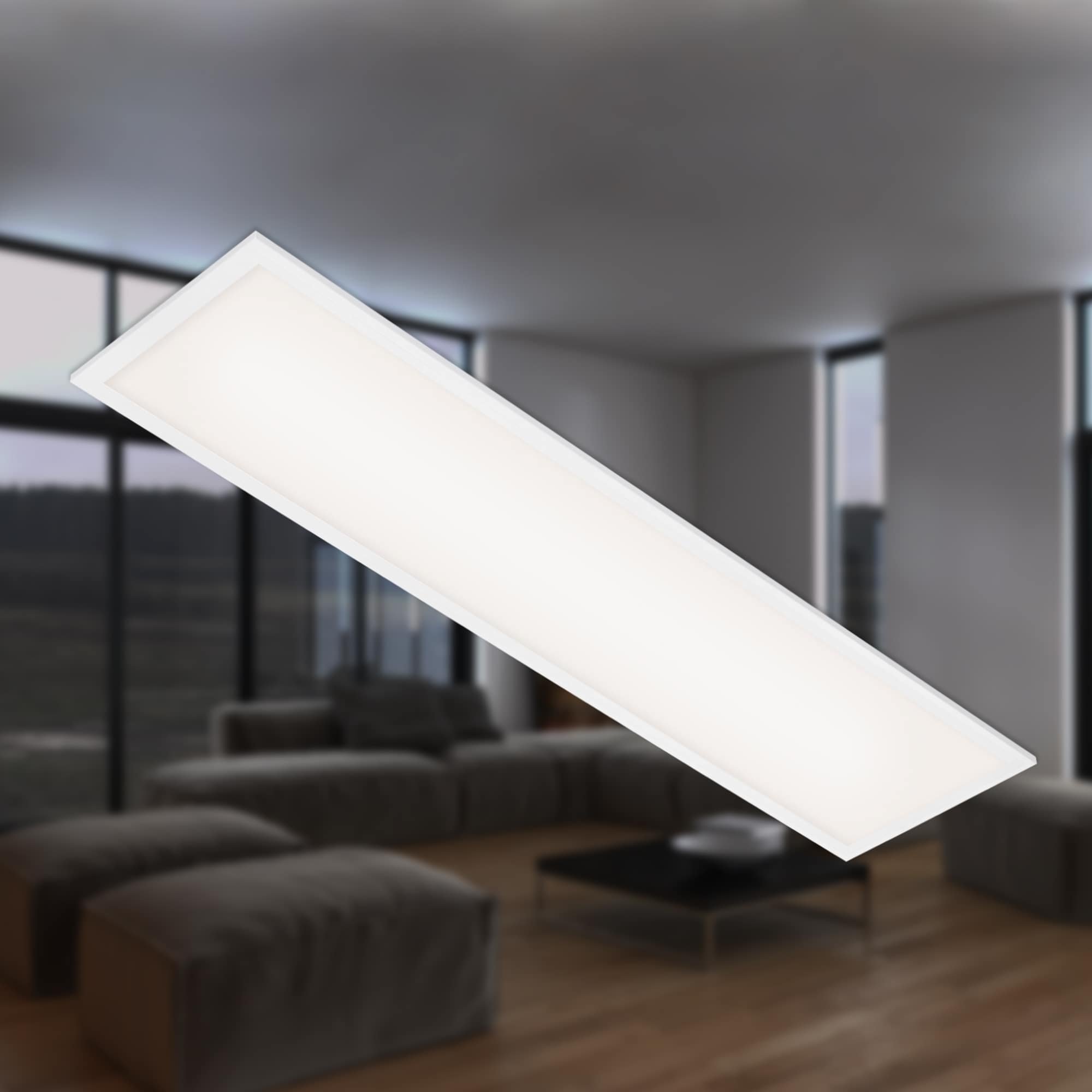 BRILO 7067-016 Slim svítidlo LED panel, 100 cm, 22 W, bílé - BRILO (obrázek 3)