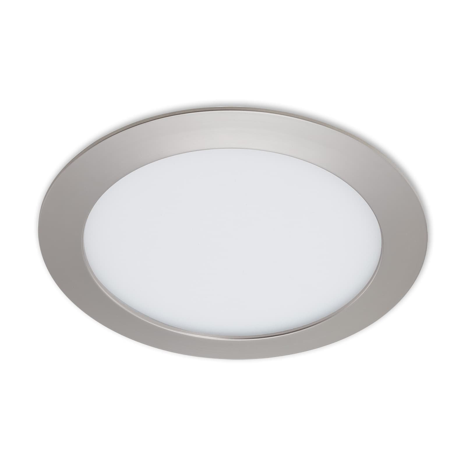 BRI 7286-012 LED vestavné svítidlo, pr. 17 cm, 12 W, matný nikl - BRILONER