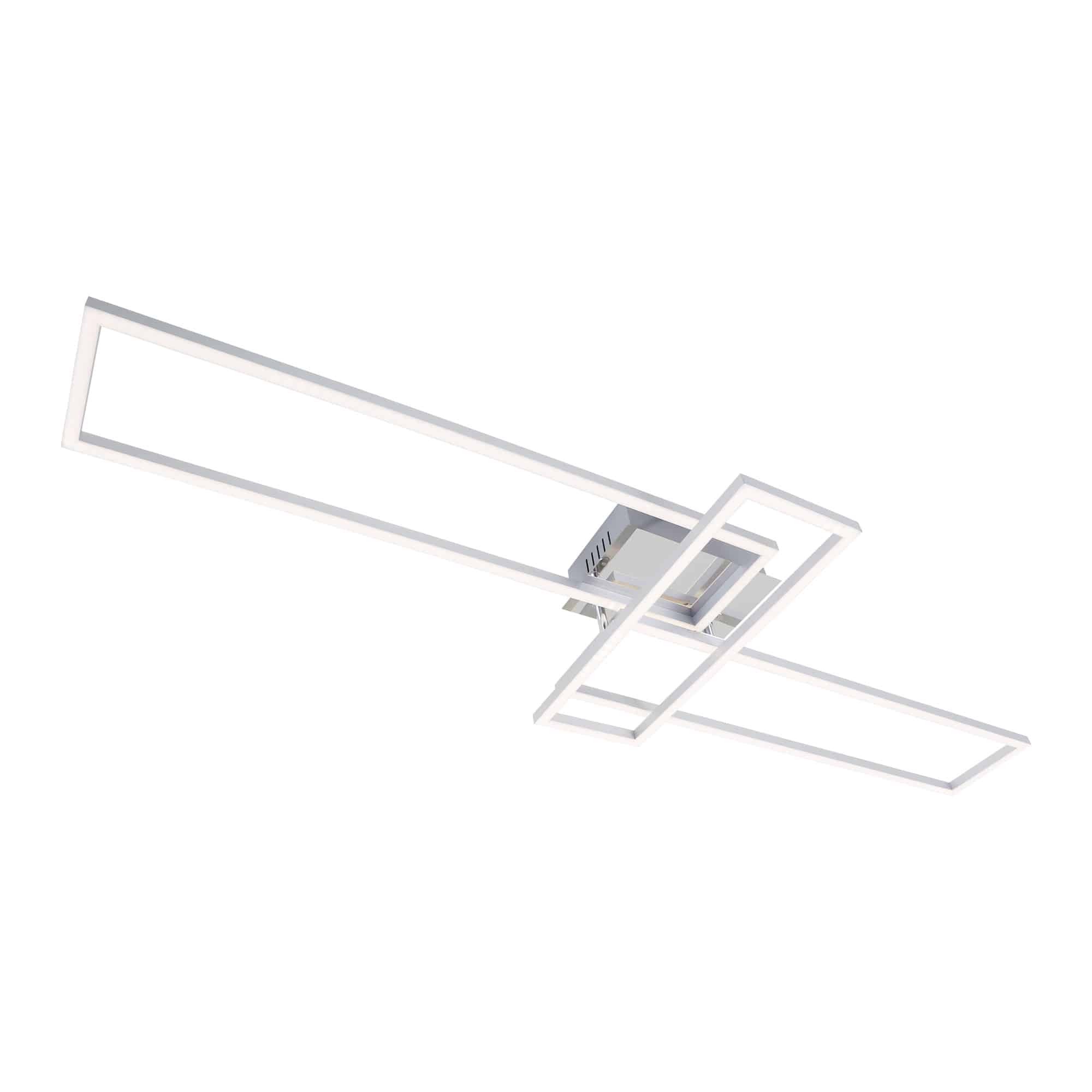 BRILO 3154-018 LED CCT rám 110 cm 2x19W 2300lm chrom - BRILO