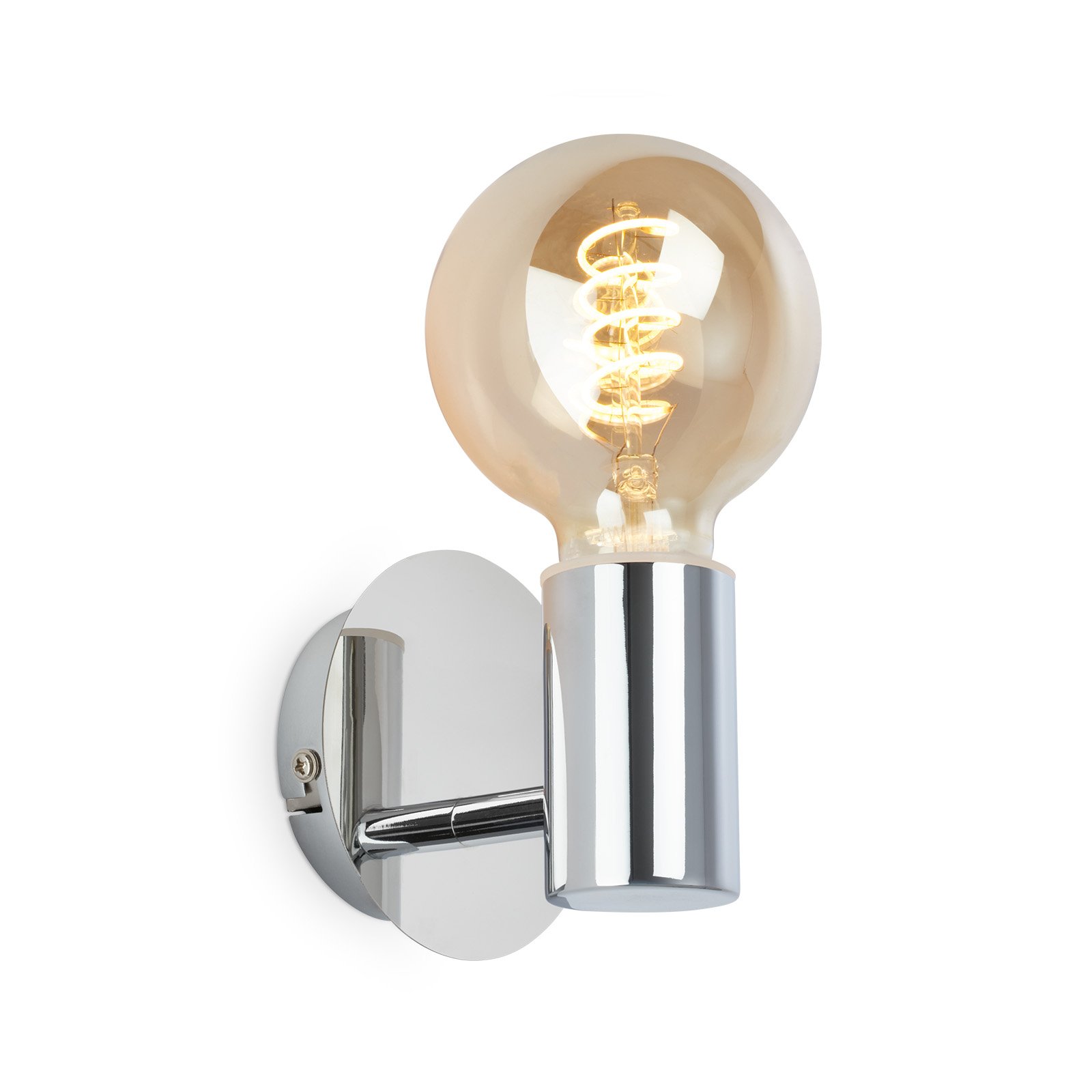 BRILO 2115018 Nástěnné svítidlo 10 cm 1x E27 max. 10 W chrom - BRILO (obrázek 3)