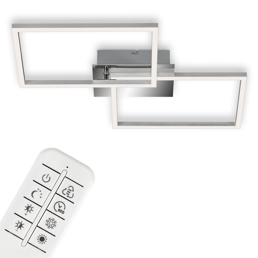 BRILO 3149018 LED CCT rám 50 cm 2x15W 1650lm chrom (starý kód: BRILO 3149-018) - BRILO