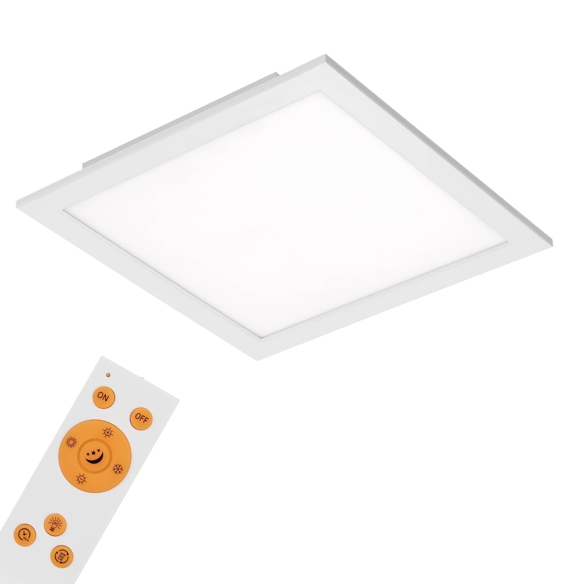 BRILO 7194-016 CCT svítidlo LED panel, 29,5 cm, 1800 lm, 18 W, bílé - BRILO
