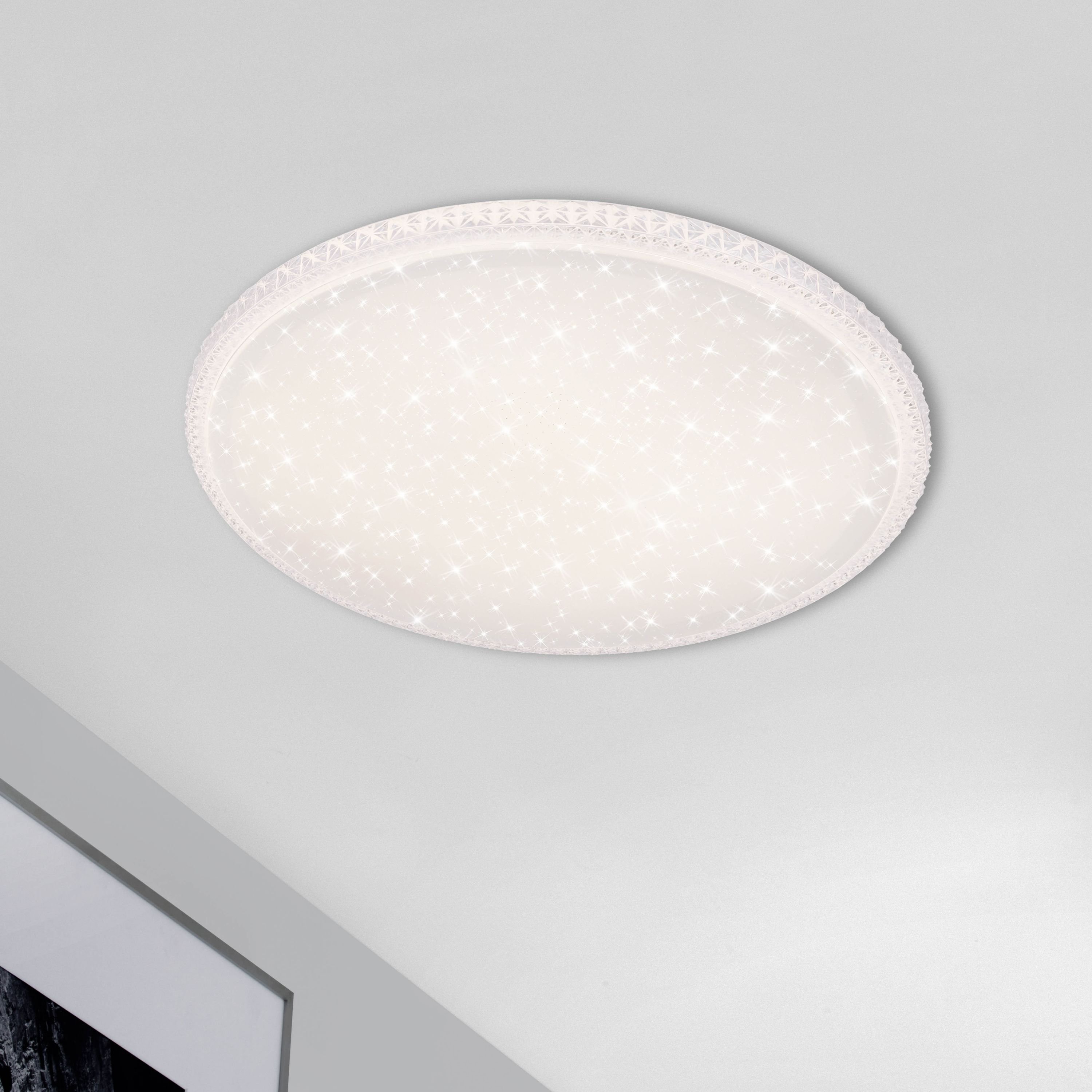 BRILO 3386-016 LED stropní svítidlo hvězdné nebe, pr. 60 cm, 48 W, bílé - BRILO (obrázek 6)