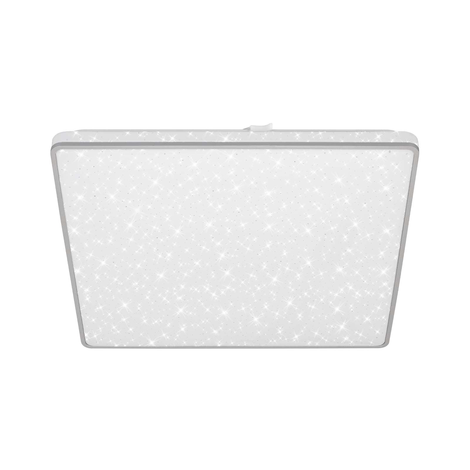 BRILO 3749-414 LED stropní svítidlo, 37 cm, 24 W, 2800 lm, matný chrom - BRILO