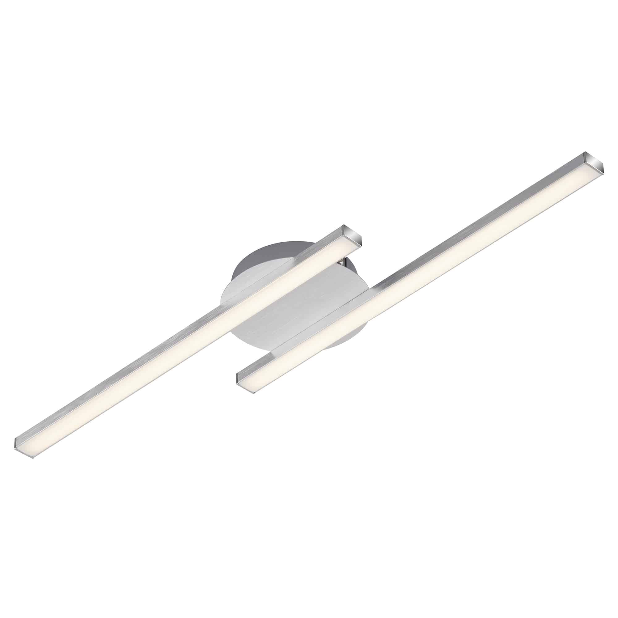 BRI 3257-029 LED nástěnné a stropní svítidlo, 55,4 cm, 12 W, hliník - BRILONER