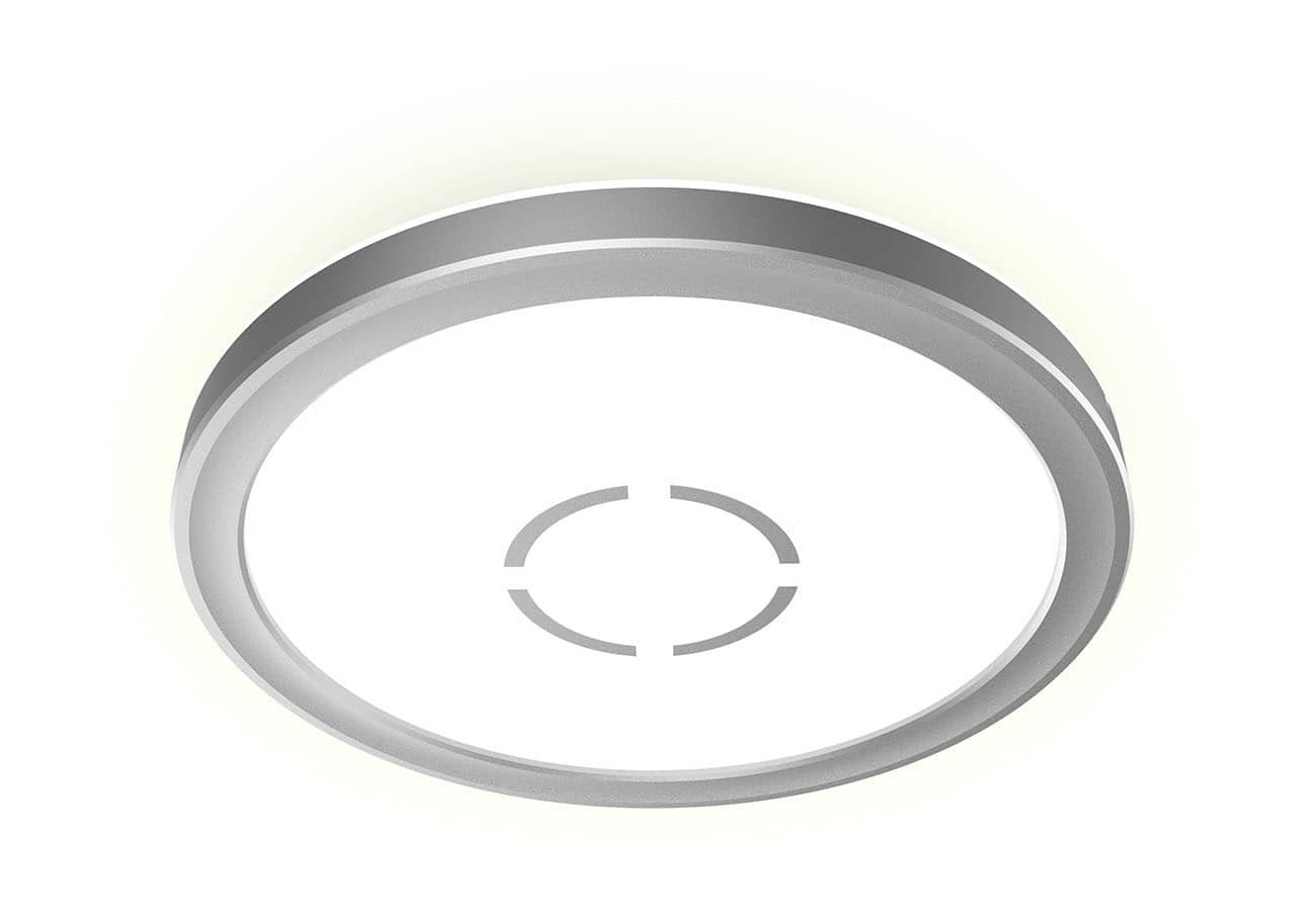 BRI 3175-014 Slim svítidlo LED panel pr. 19 cm 12W 1400lm stříbrná - BRILONER