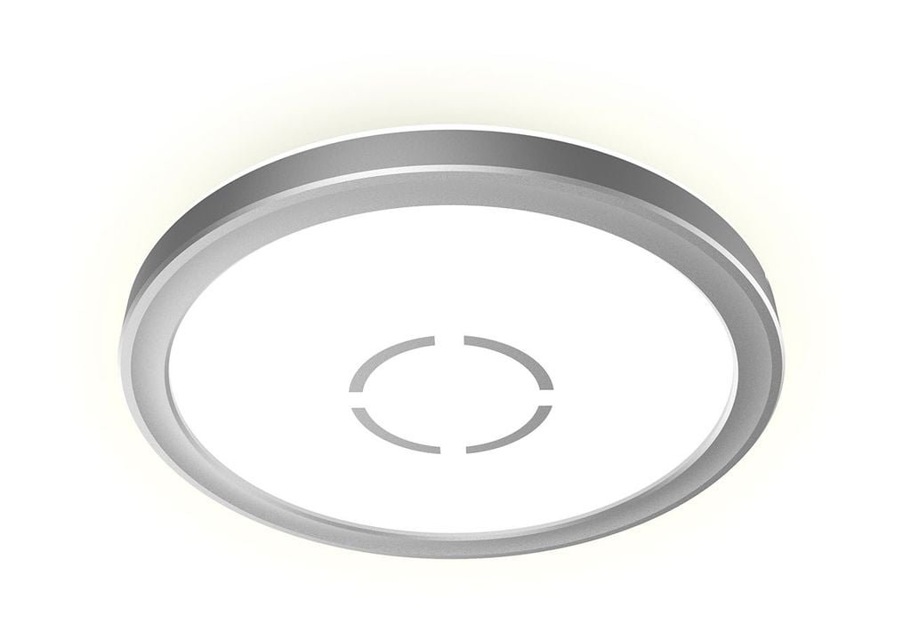 BRI 3175014 Slim svítidlo LED panel pr. 19 cm 12W 1400lm stříbrná (starý kód: BRI 3175-014) - BRILONER