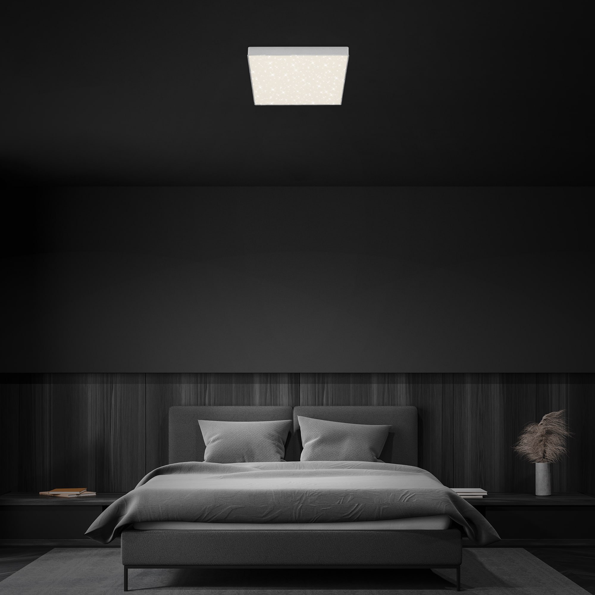 BRI 7078-414 LED stropní svítidlo hvězdné nebe, 28,7 cm, 21 W, stříbrná - BRILONER (obrázek 4)