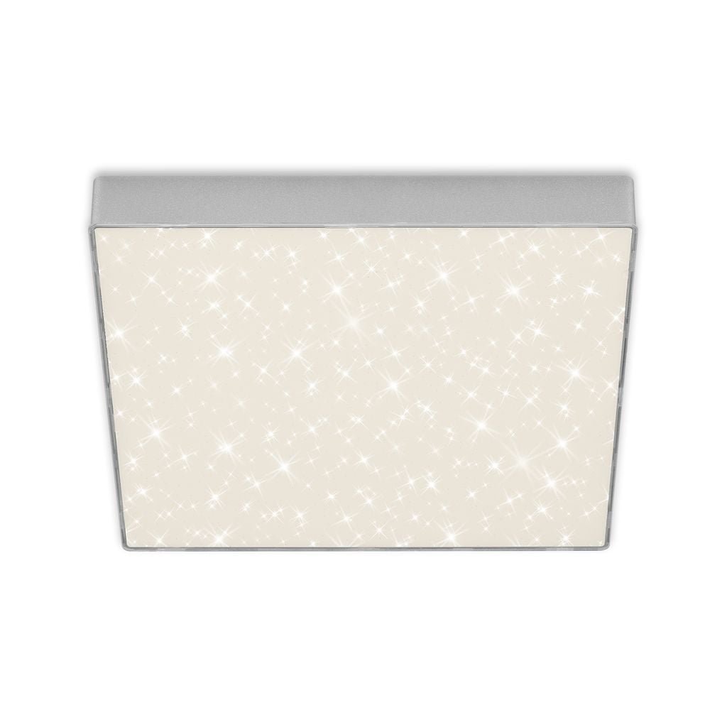 BRI 7078-414 LED stropní svítidlo hvězdné nebe, 28,7 cm, 21 W, stříbrná - BRILONER
