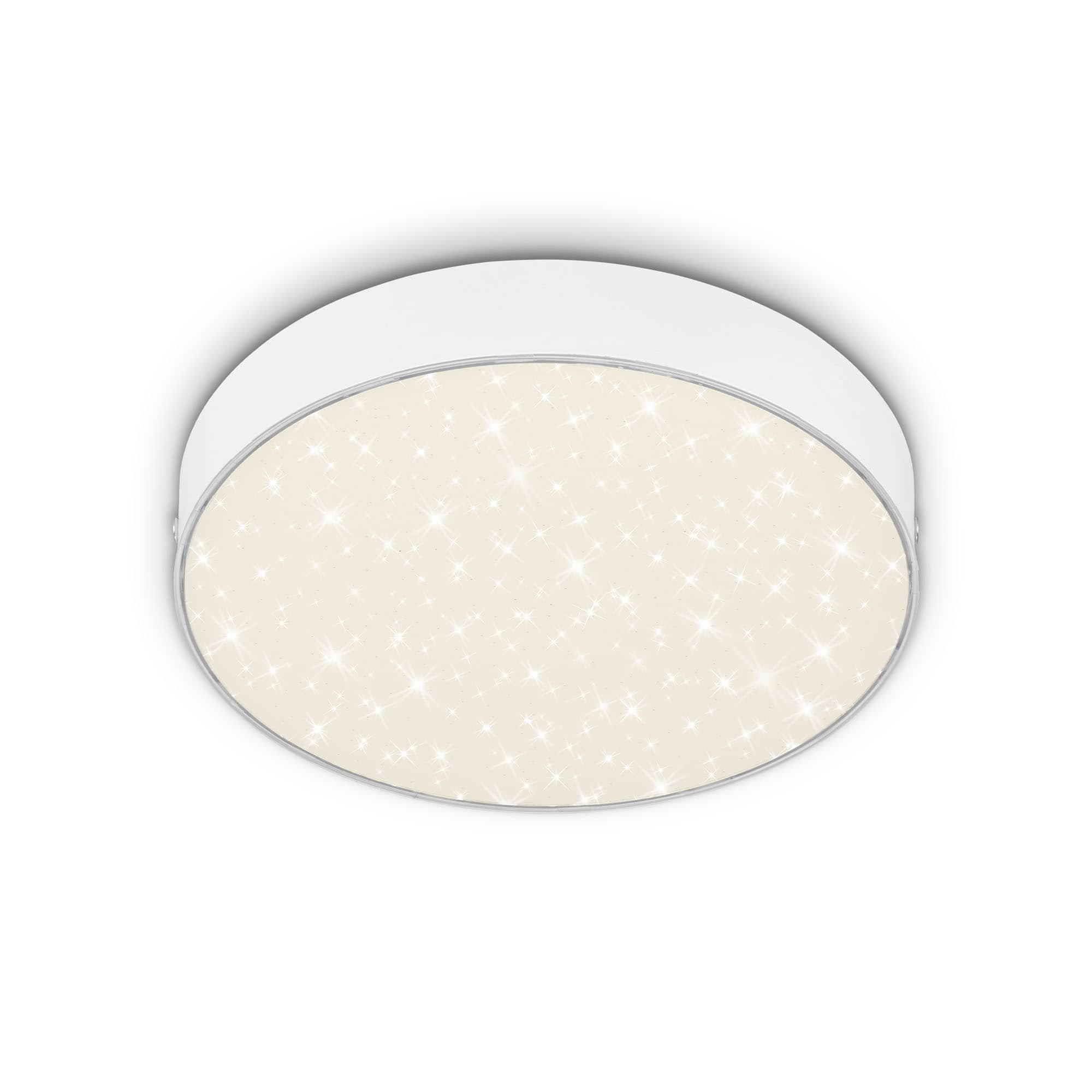 Levně BRI 7073-416 LED stropní svítidlo hvězdné nebe, pr. 21,2 cm, 16 W, bílé - BRILONER