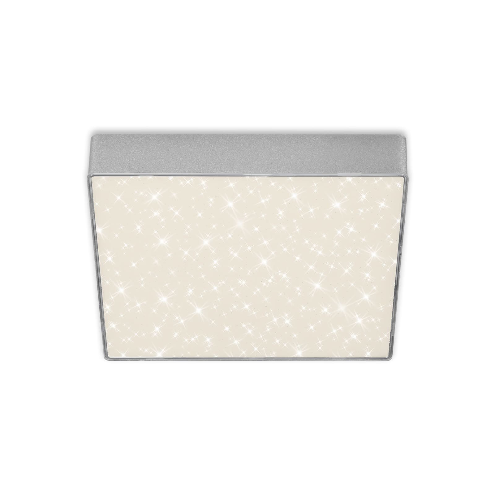 BRI 7077-414 LED stropní svítidlo hvězdné nebe, 21,2 cm, 16 W, stříbrná - BRILONER