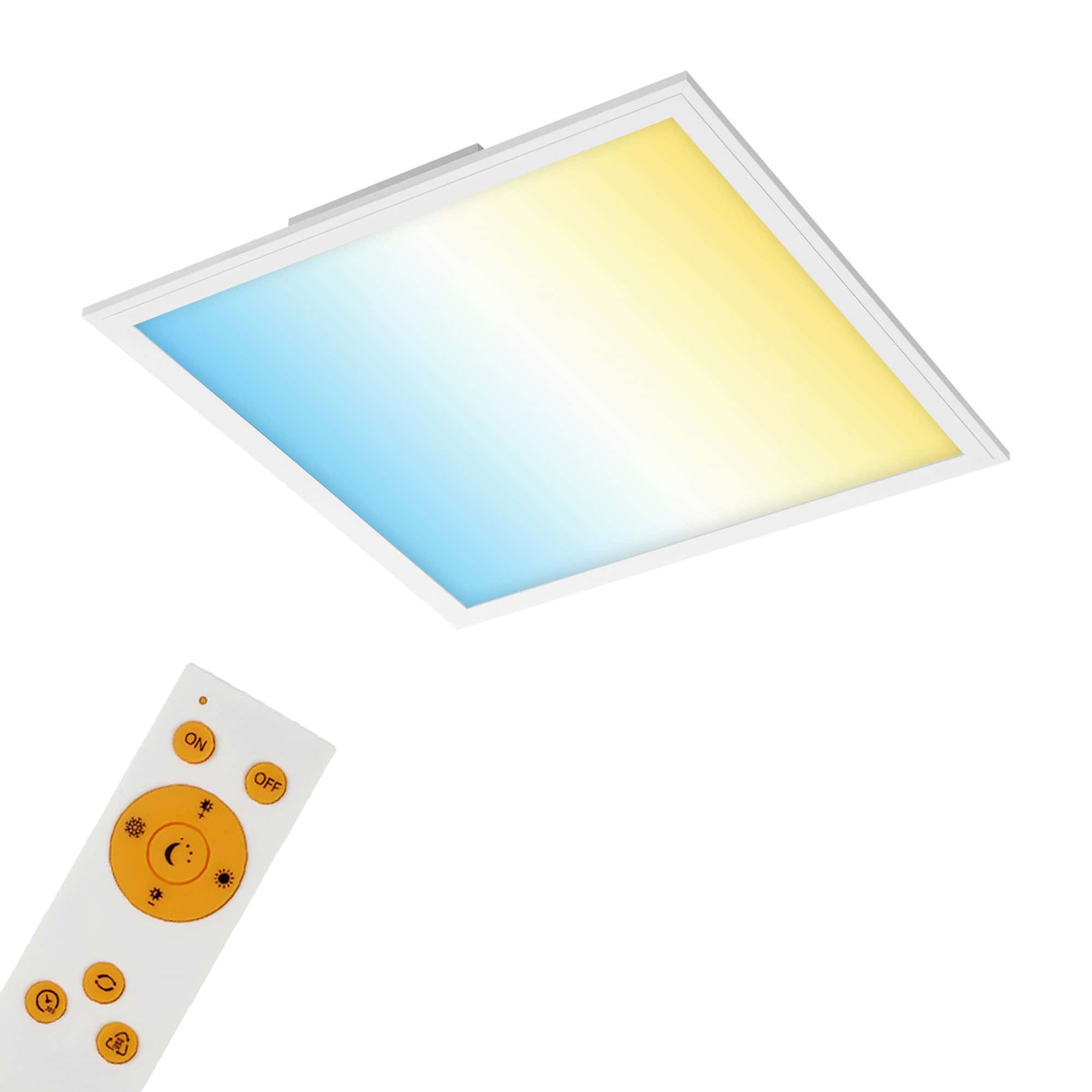 BRILO 7179-016 CCT svítidlo LED panel, 45 cm, 2400 lm, 24 W, bílé - BRILO