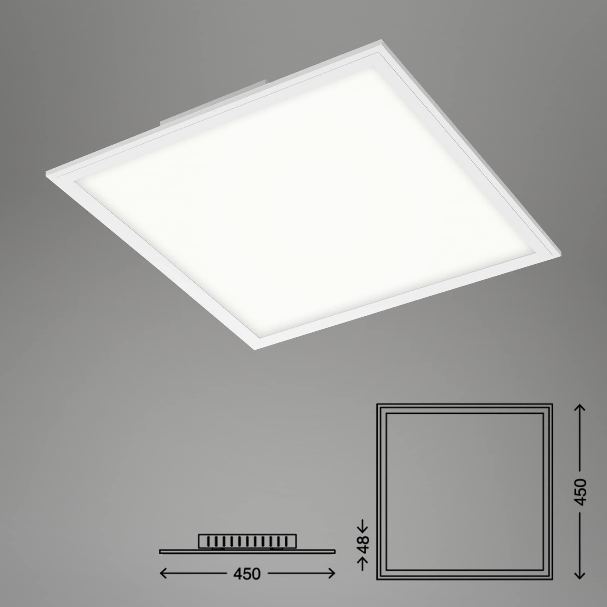 BRILO 7179-016 CCT svítidlo LED panel, 45 cm, 2400 lm, 24 W, bílé - BRILO (obrázek 6)