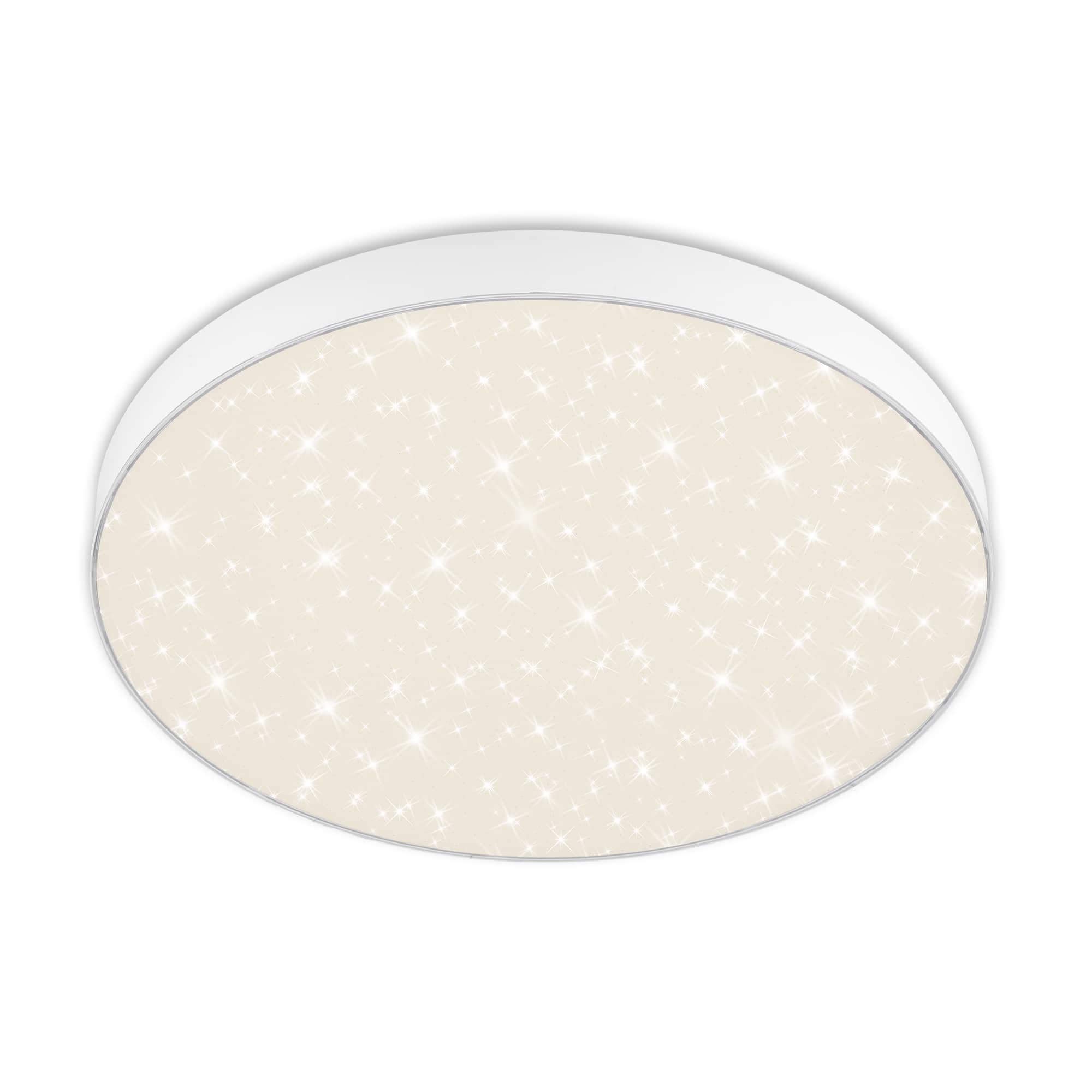 BRI 7075-416 LED stropní svítidlo hvězdné nebe, pr. 38,7 cm, 24,5 W, bílé - BRILONER