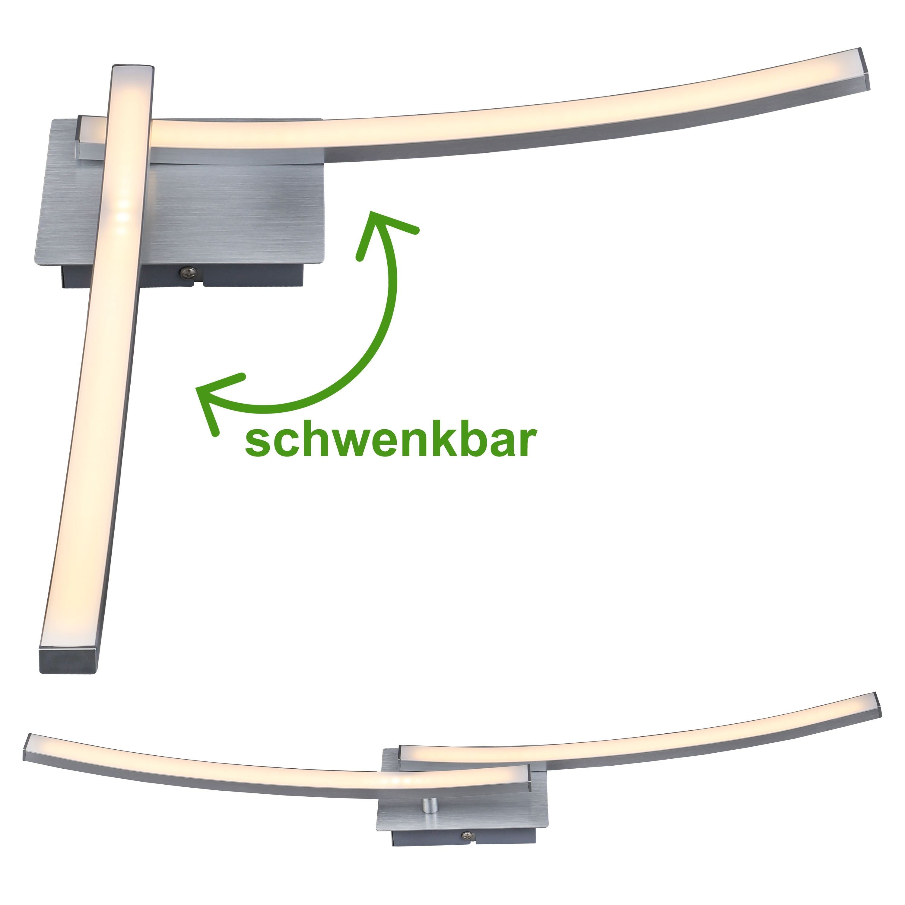 BRI 3259-029 LED nástěnné a stropní svítidlo, 63,5 cm, 12 W, hliník - BRILONER (obrázek 4)