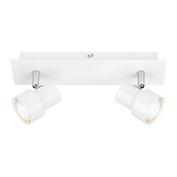 Obrázek pro produkt Bodové svítidlo 29 cm 2xGU10 10W 920lm bílé - BRILONER