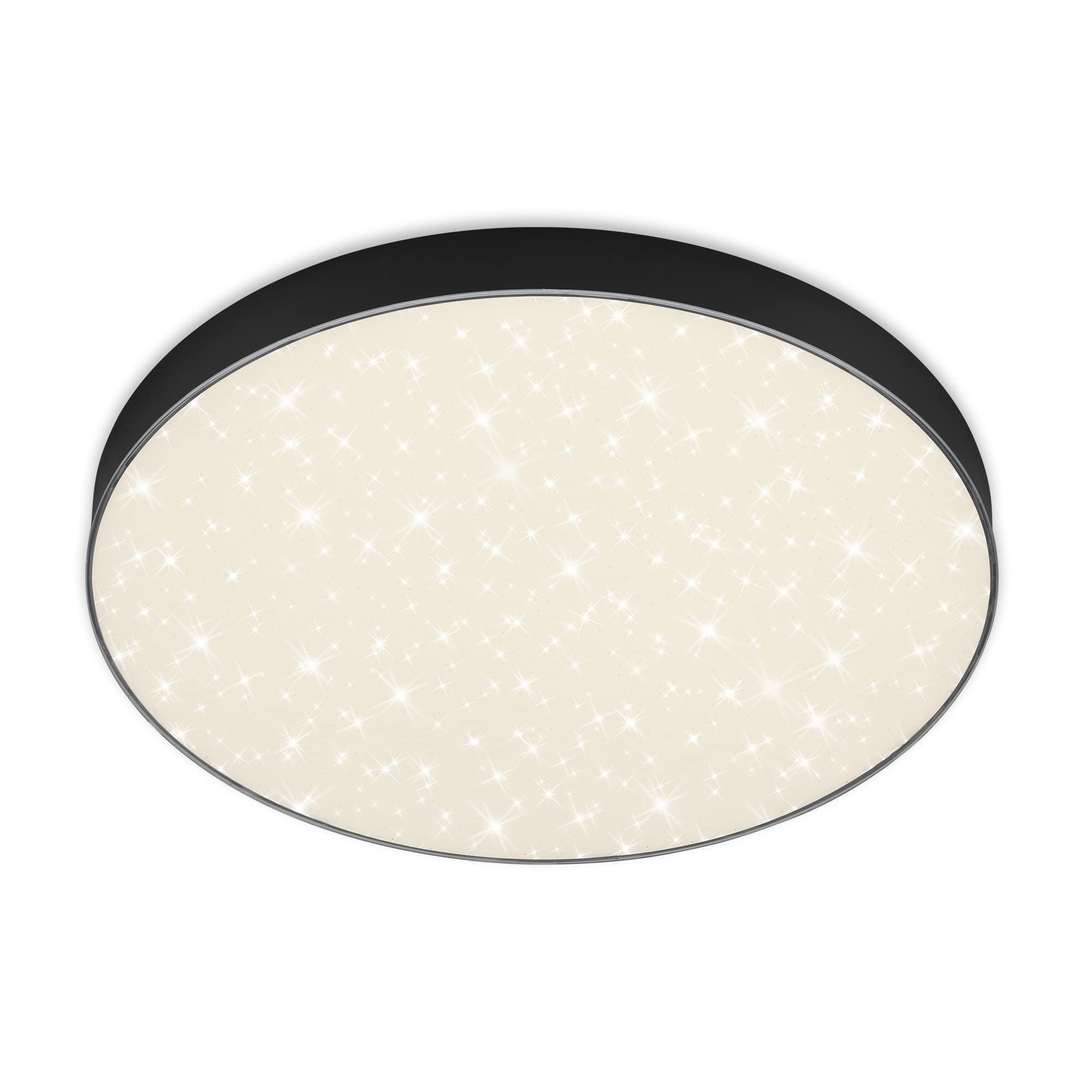 BRI 7075-415 LED stropní svítidlo hvězdné nebe, pr. 38,7 cm, 24,5 W, černá - BRILONER