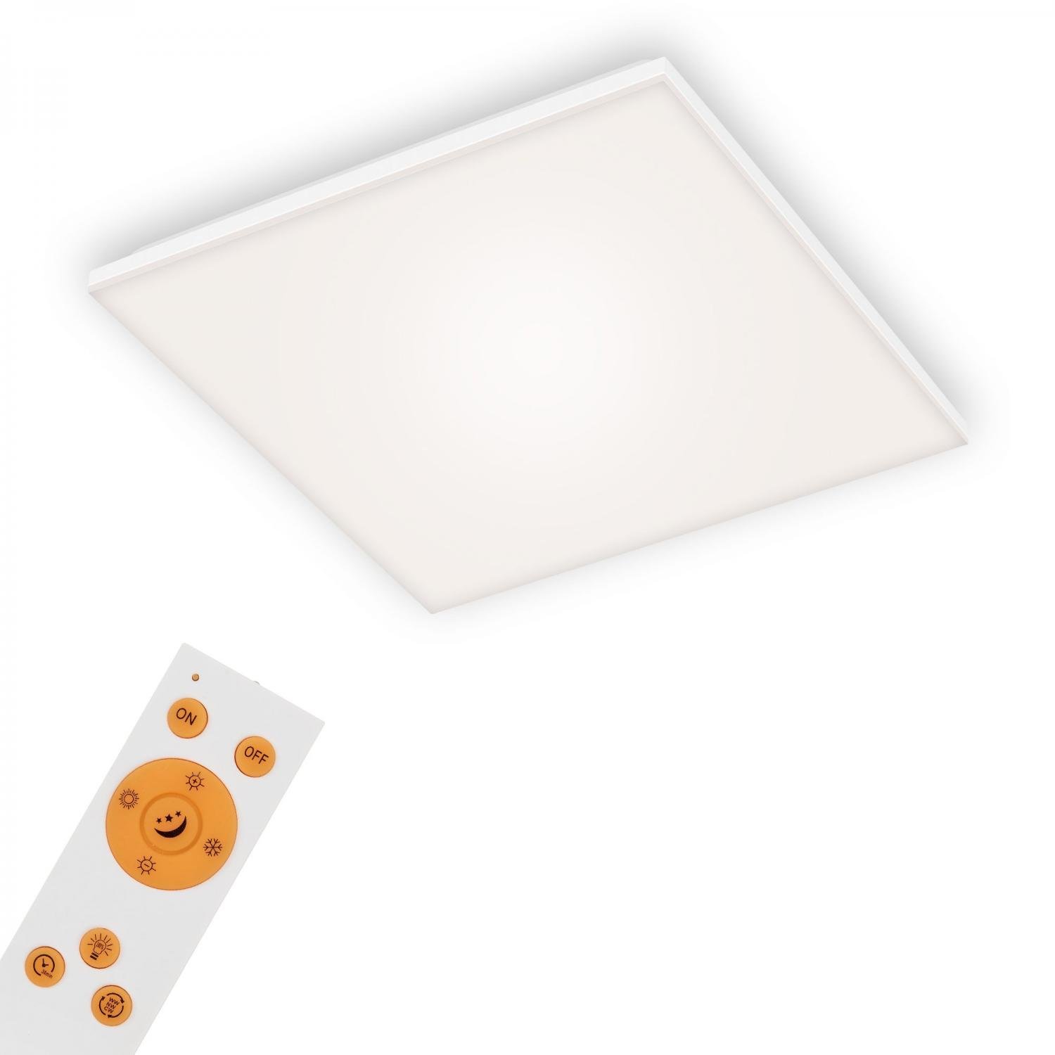 BRILO 7378-116 Bezrámečkový LED panel, 45 cm, 2800 lm, 24 W, bílé - BRILO